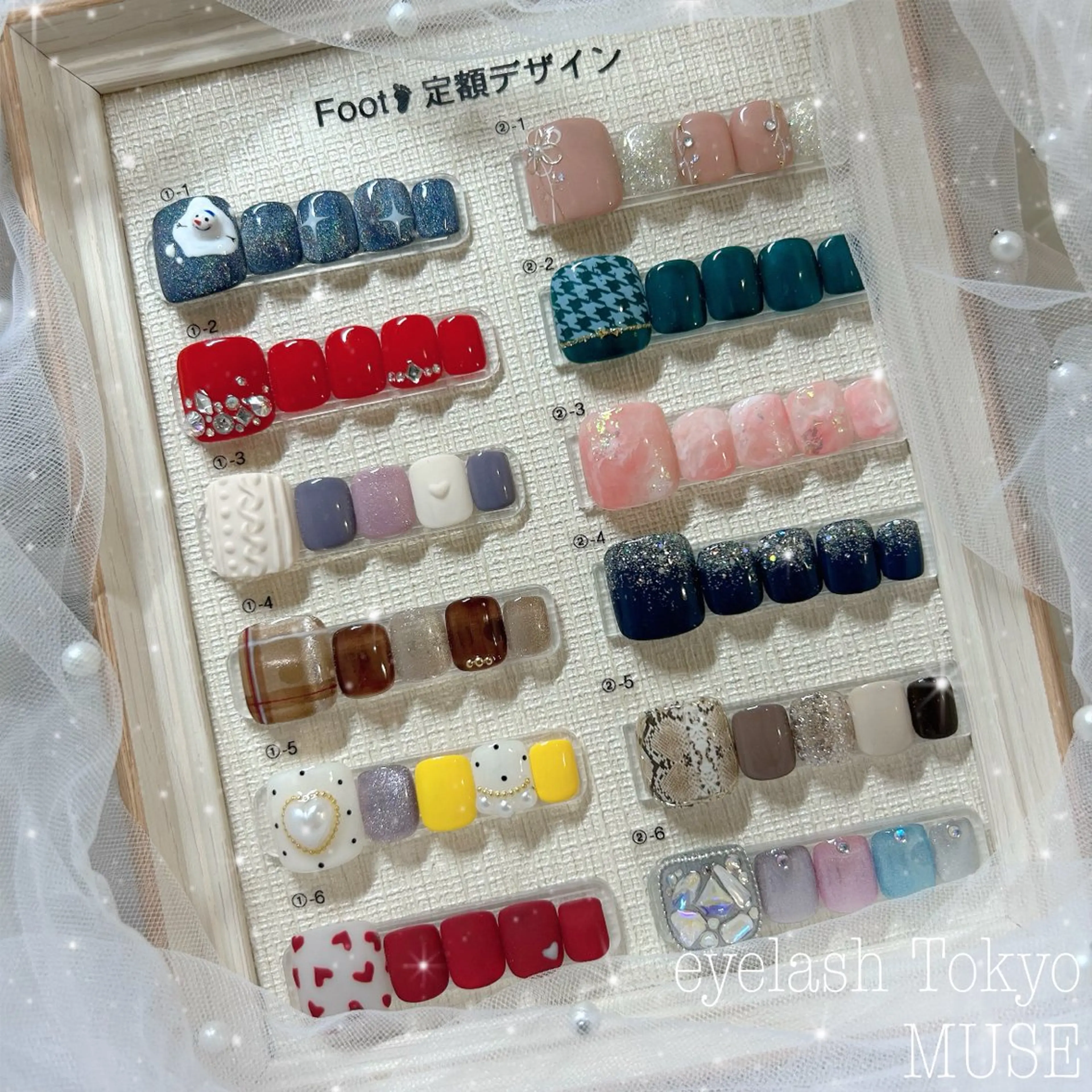 ネイル フットネイル 冬ネイル フットネイル tanaka ◡̈のネイルデザイン