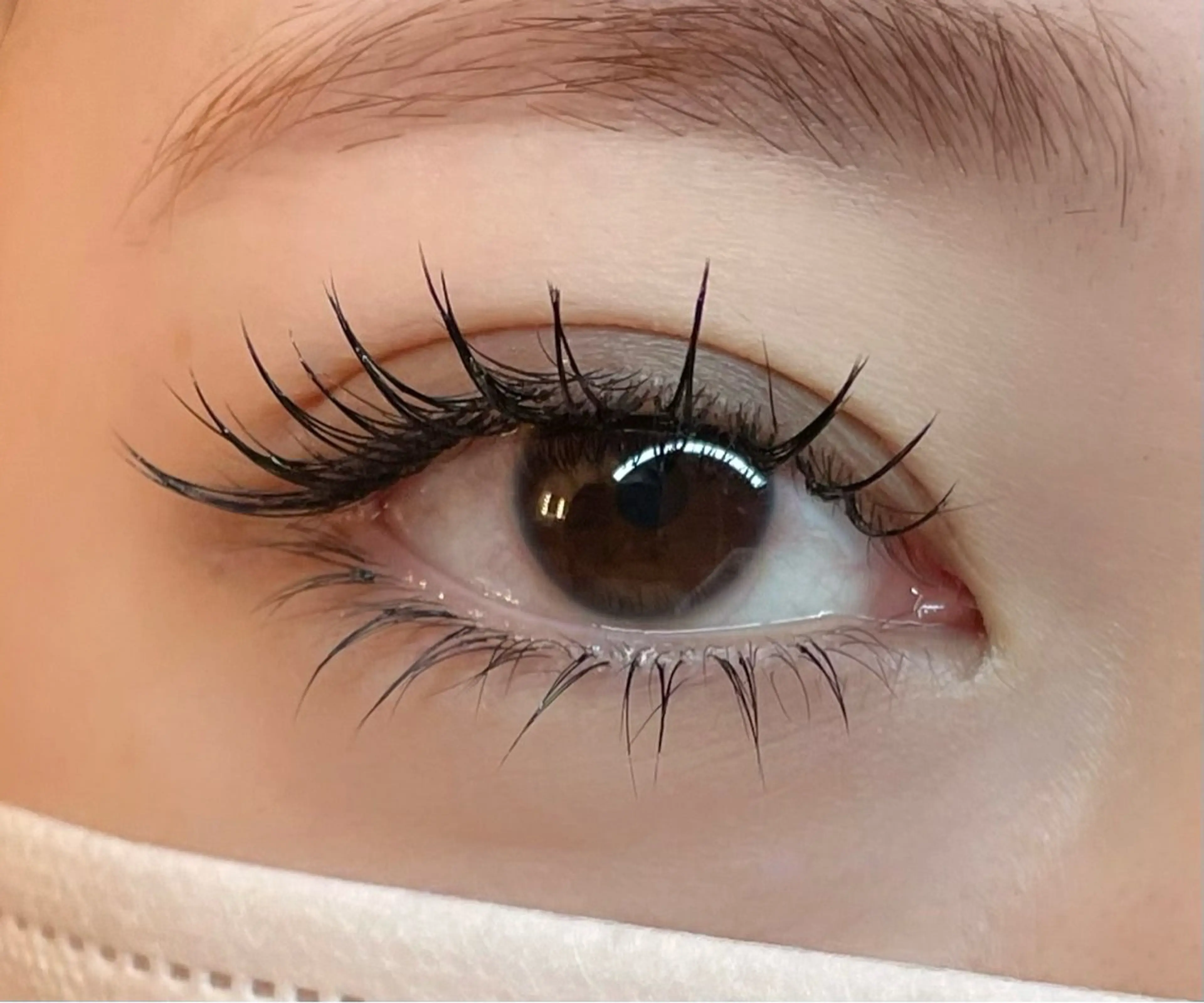 マツエク・マツパ 下まつげエクステ LeLe/中崎町/ LED/眉毛のマツエク・マツパデザイン