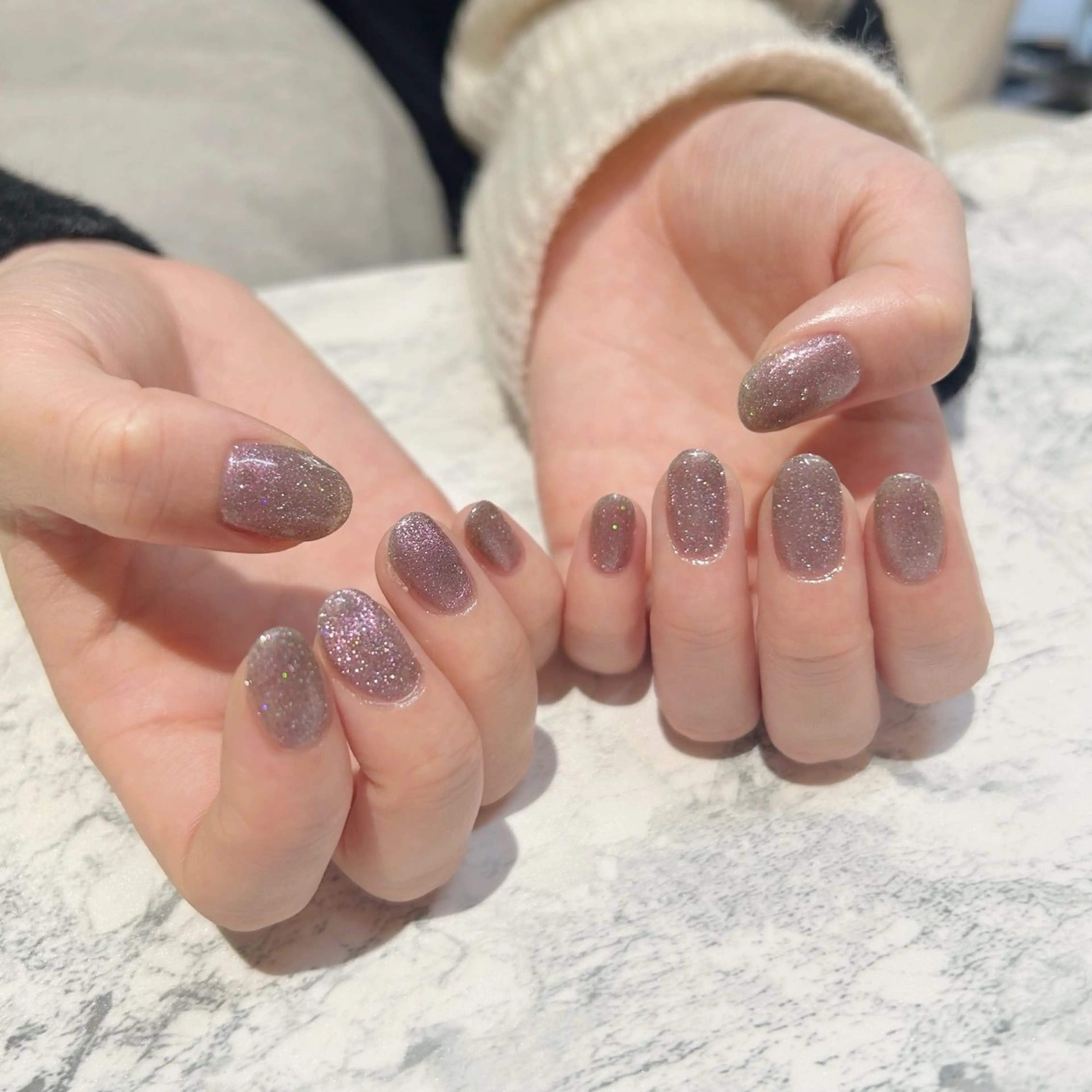 ネイル ハンドネイル マグネット/心斎橋 LoLo.カレラのネイルデザイン