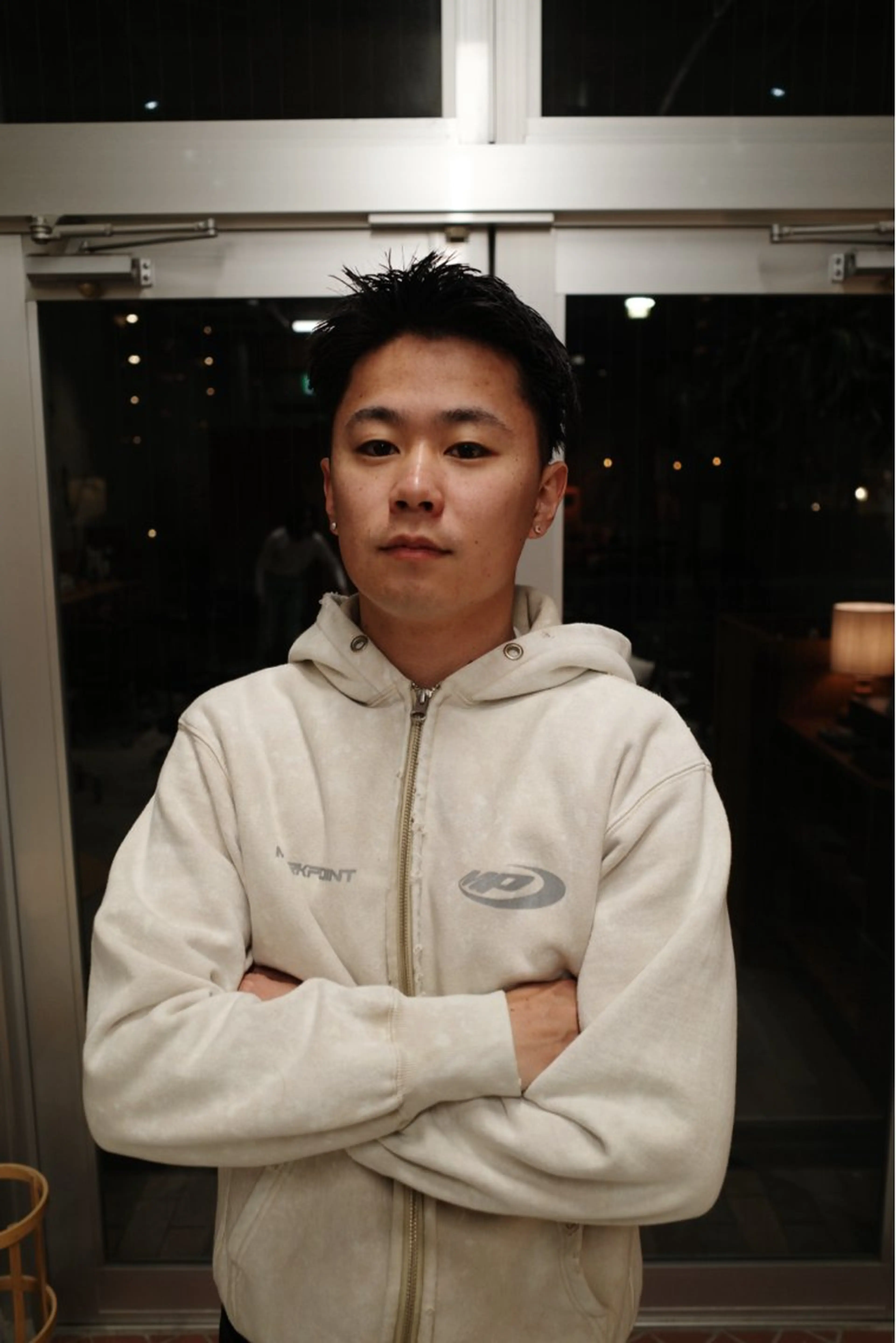 ショート メンズ パーマ/メンズ/ 鮫島竜海のヘアスタイル