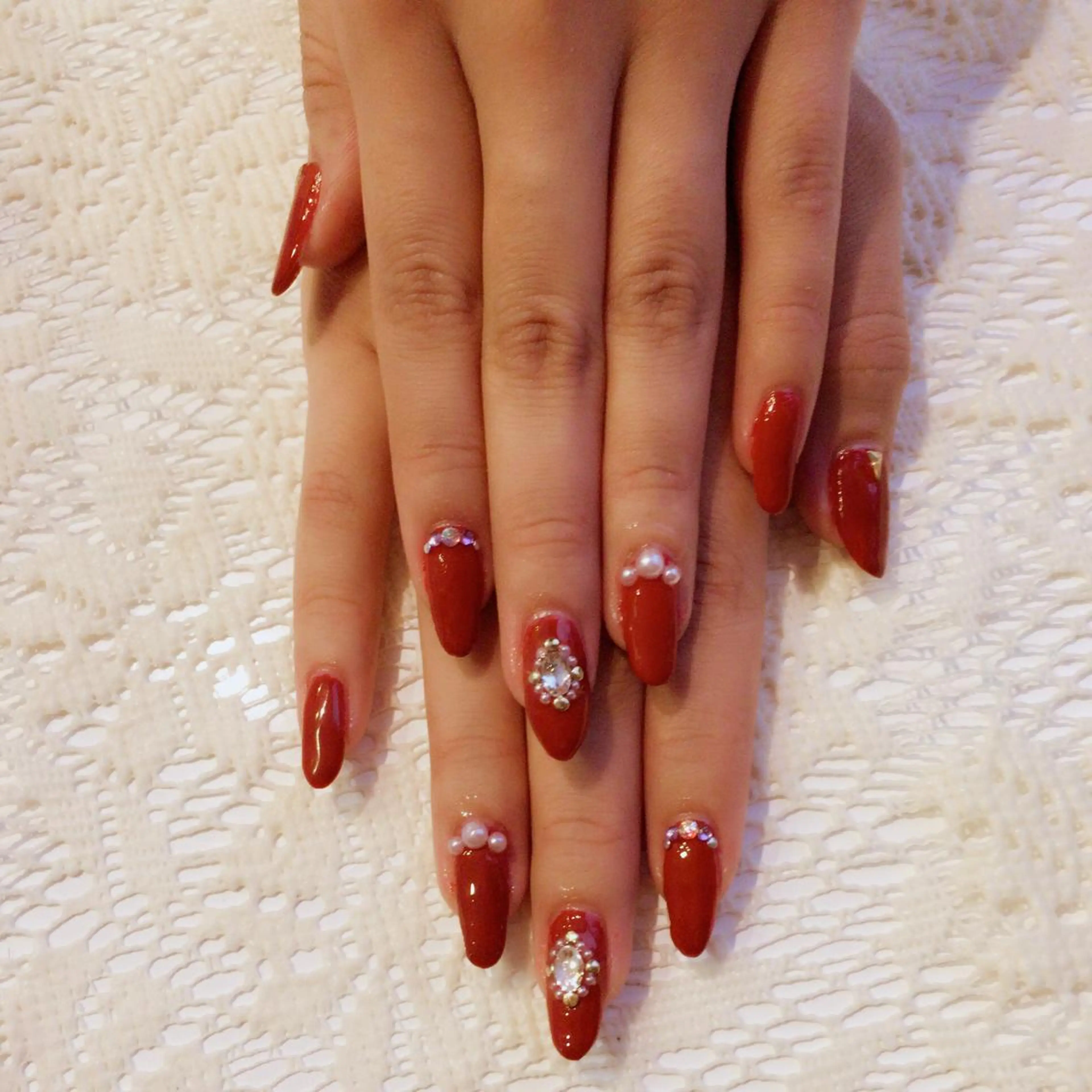 ネイル ジェルネイル ハードジェル 藤 あやのネイルデザイン