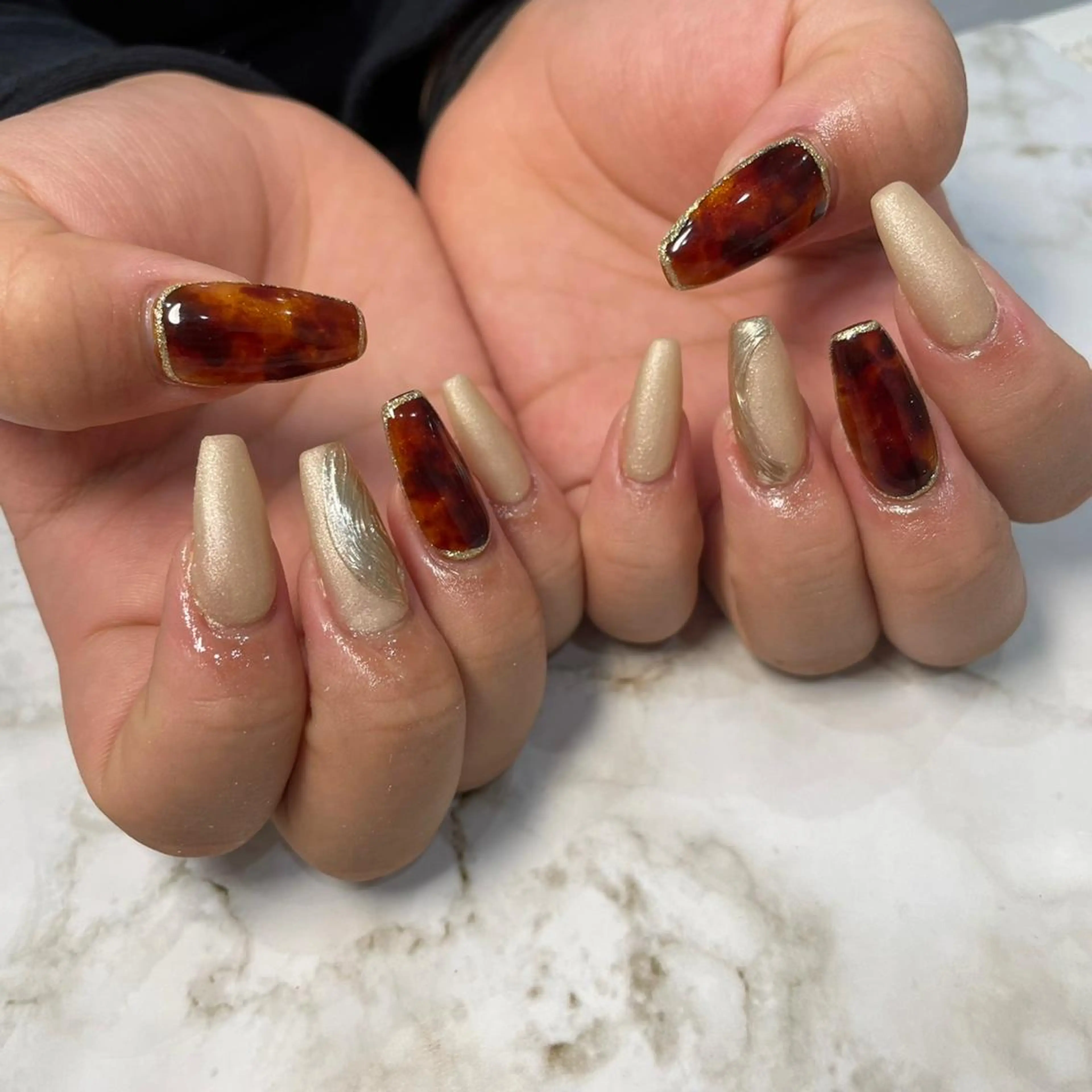 ネイル ＥＮＮＡＩＬ野中本店所属・EN_NAIL 野中本店Ayakaのネイルデザイン