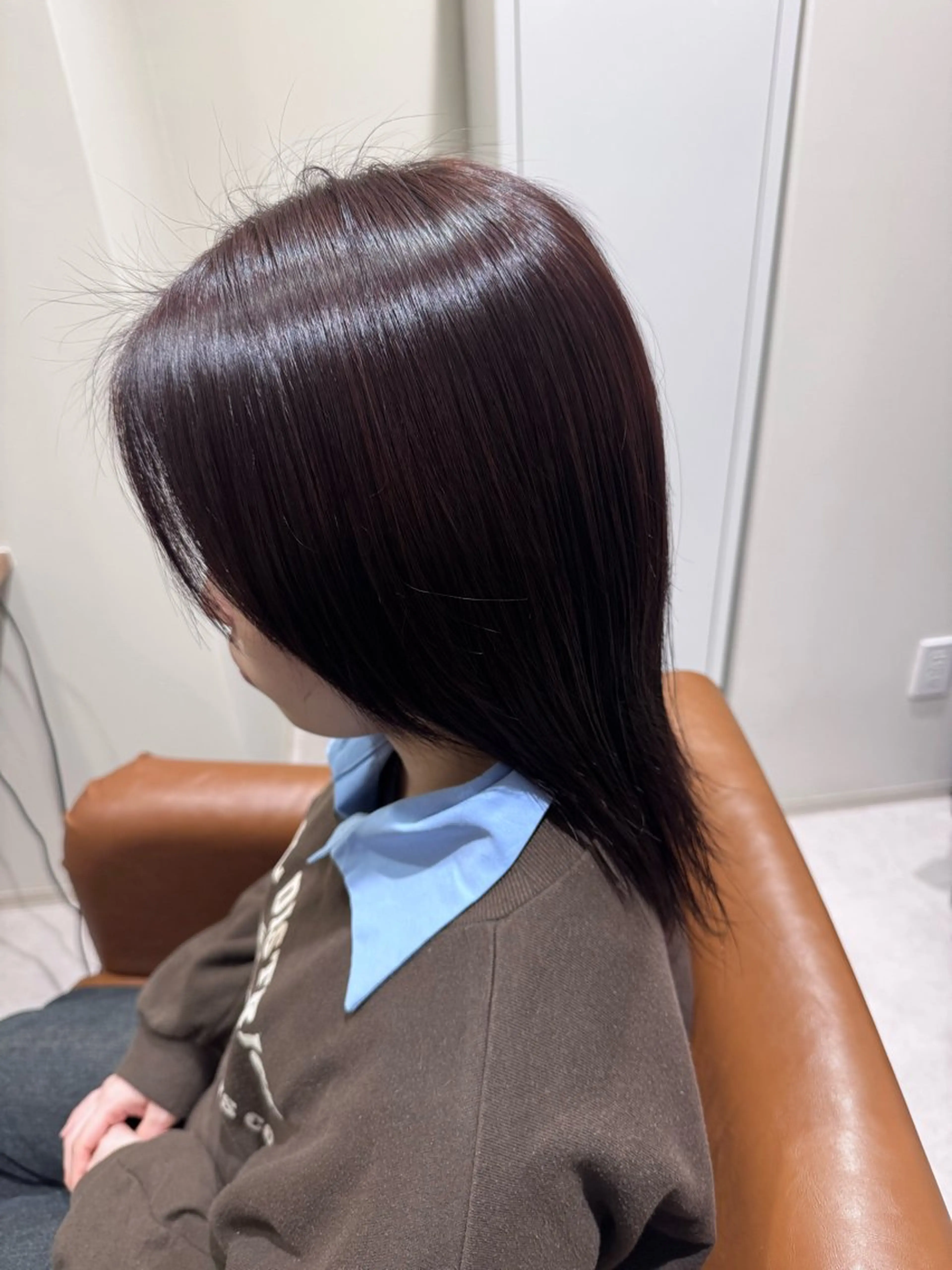 ミディアム ヘアカラー トリートメント 松島 hairのヘアスタイル