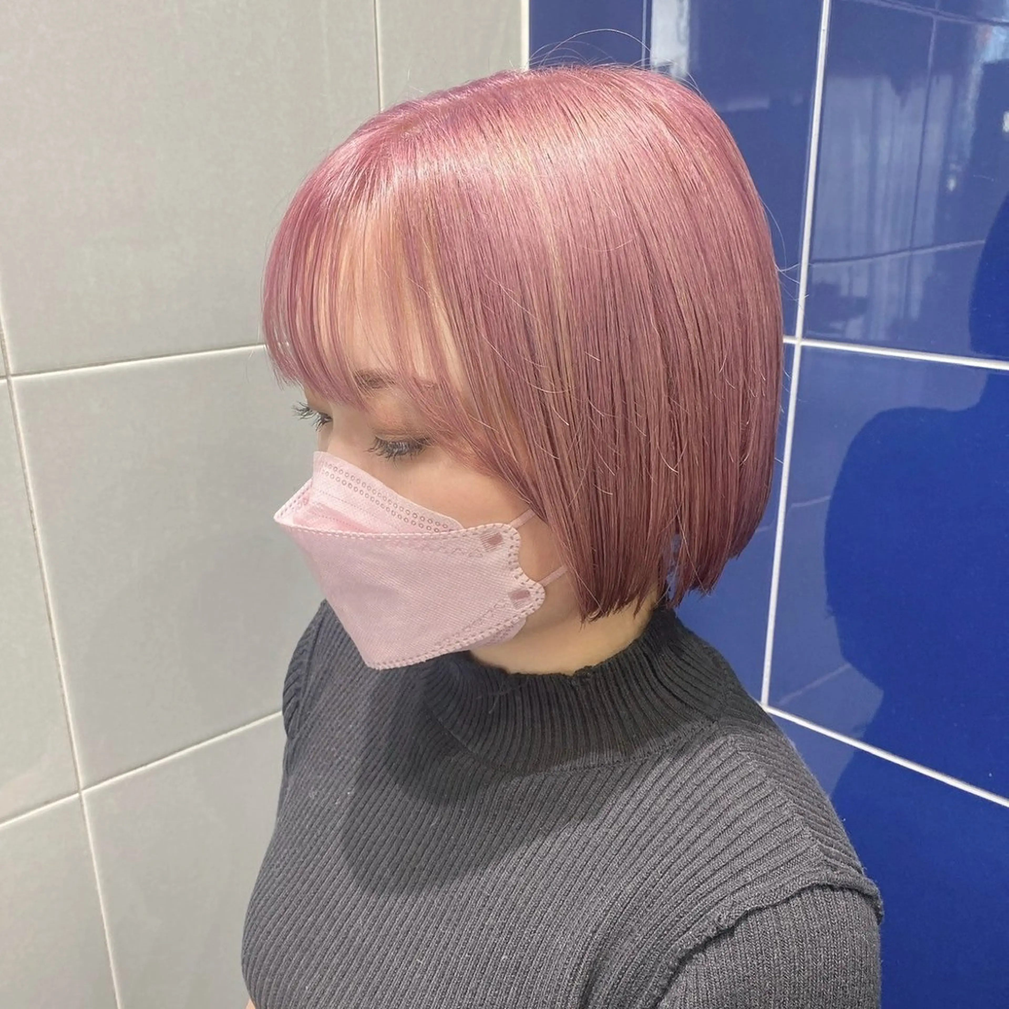 ミディアム カラー LOMARLIE YUSUKE🫧のヘアスタイル