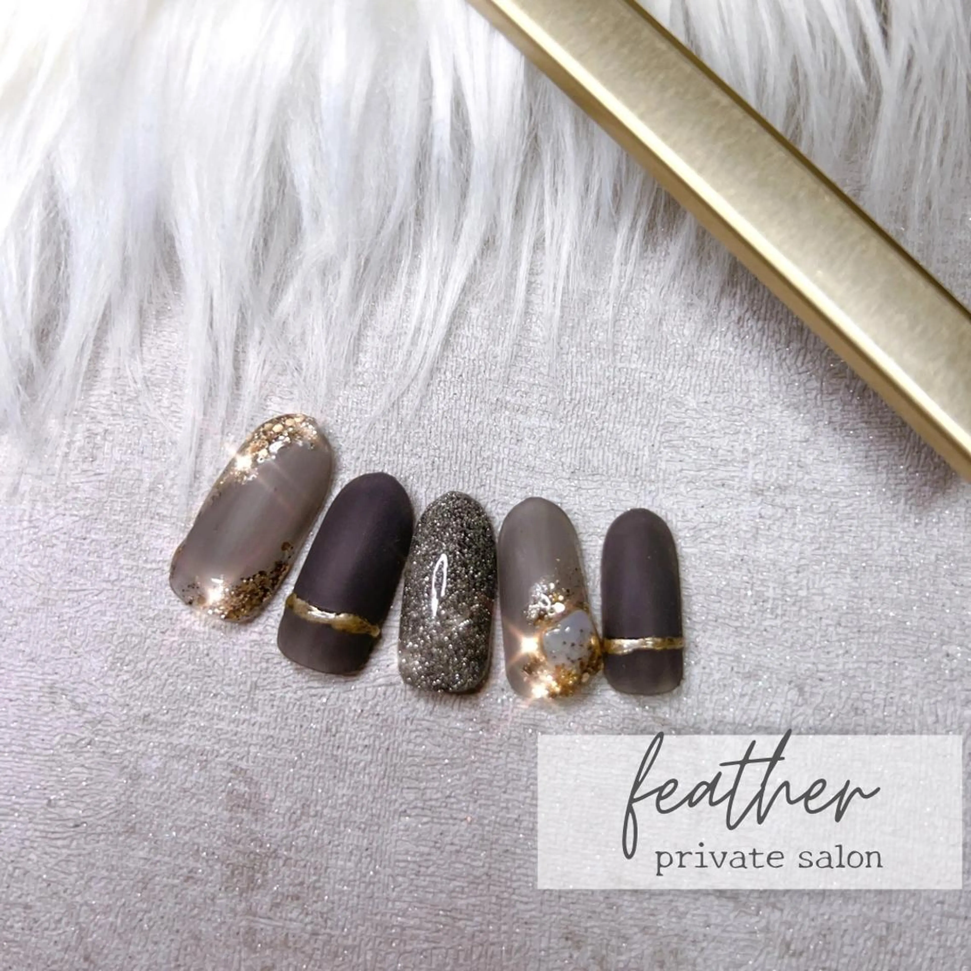 ネイル Feather MAIのマツエク・マツパデザイン