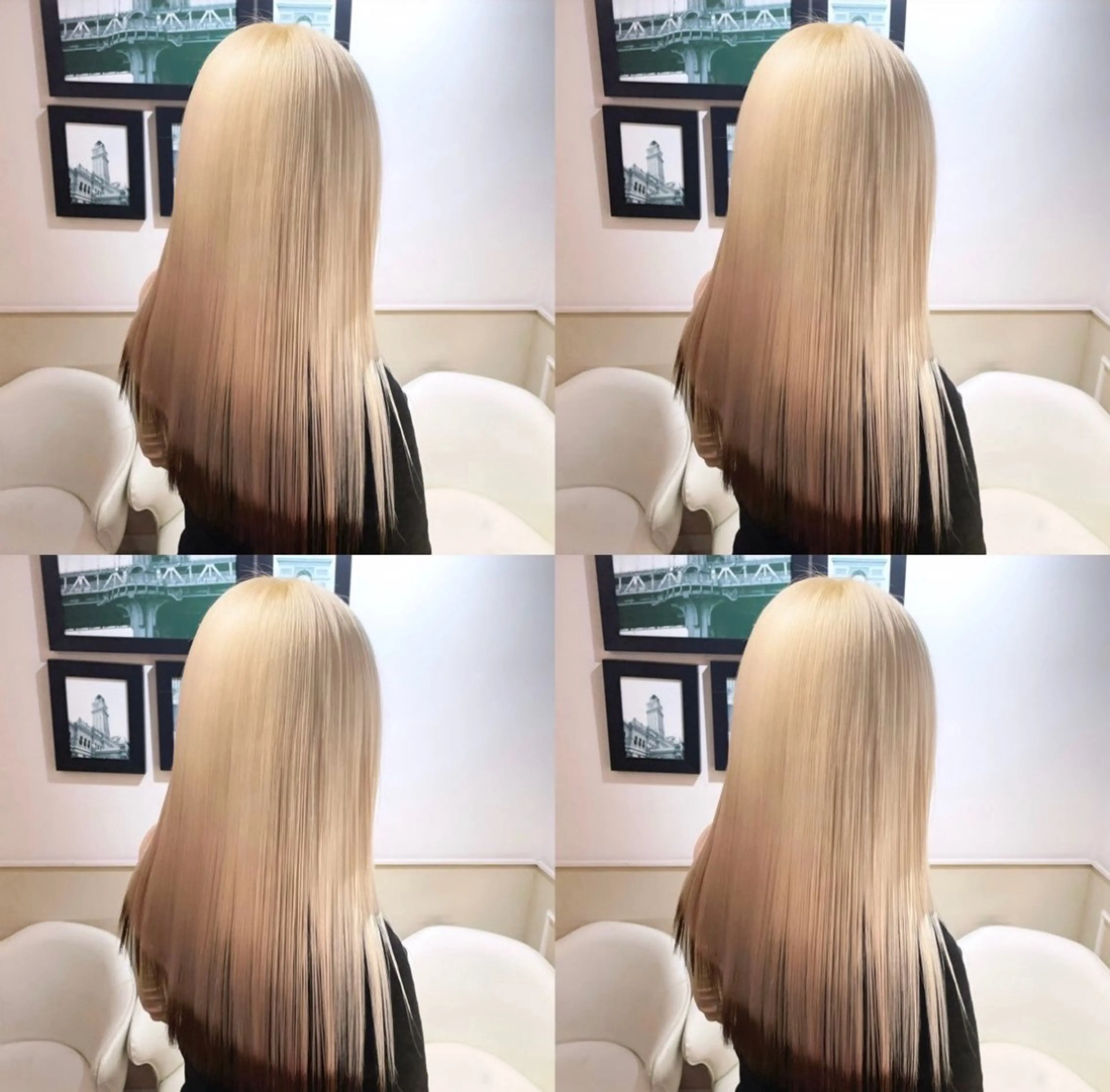 ロング ヘアカラー トリートメント 髪質改善 /美髪矯正🫧ゆたかのヘアスタイル