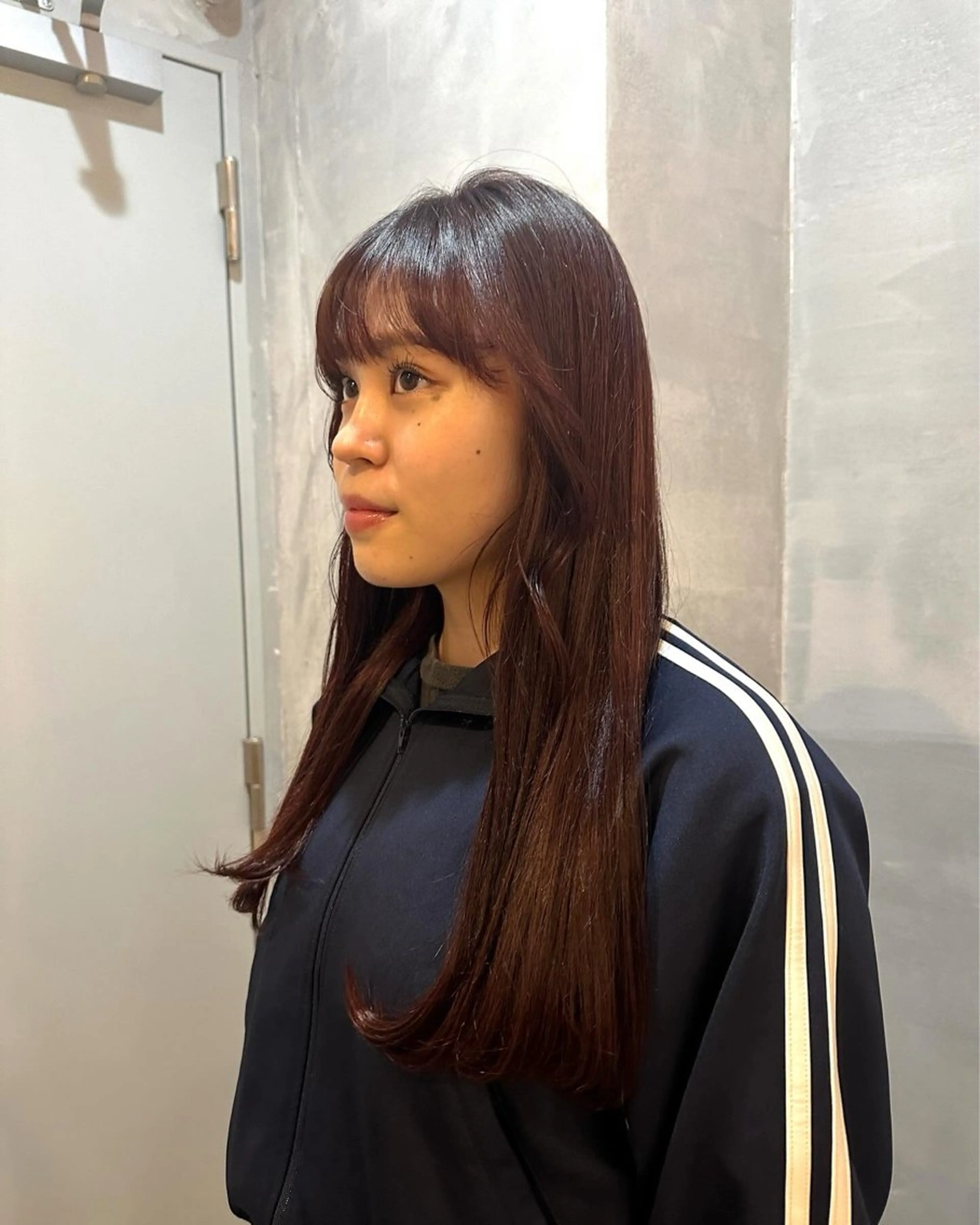 ロング カラー 木村 心海☆明石のヘアスタイル