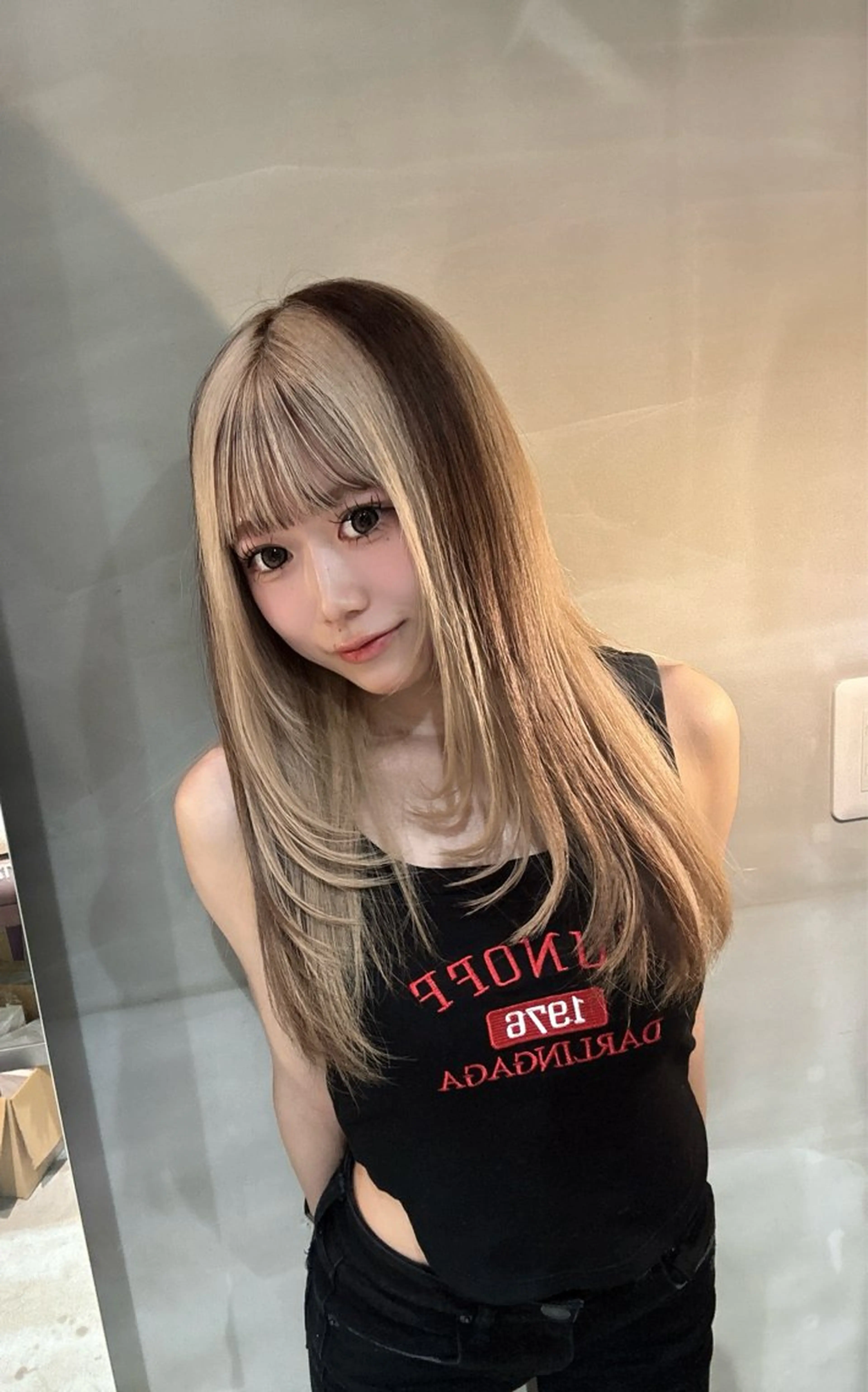 ロング 日比野 紅杏のヘアスタイル