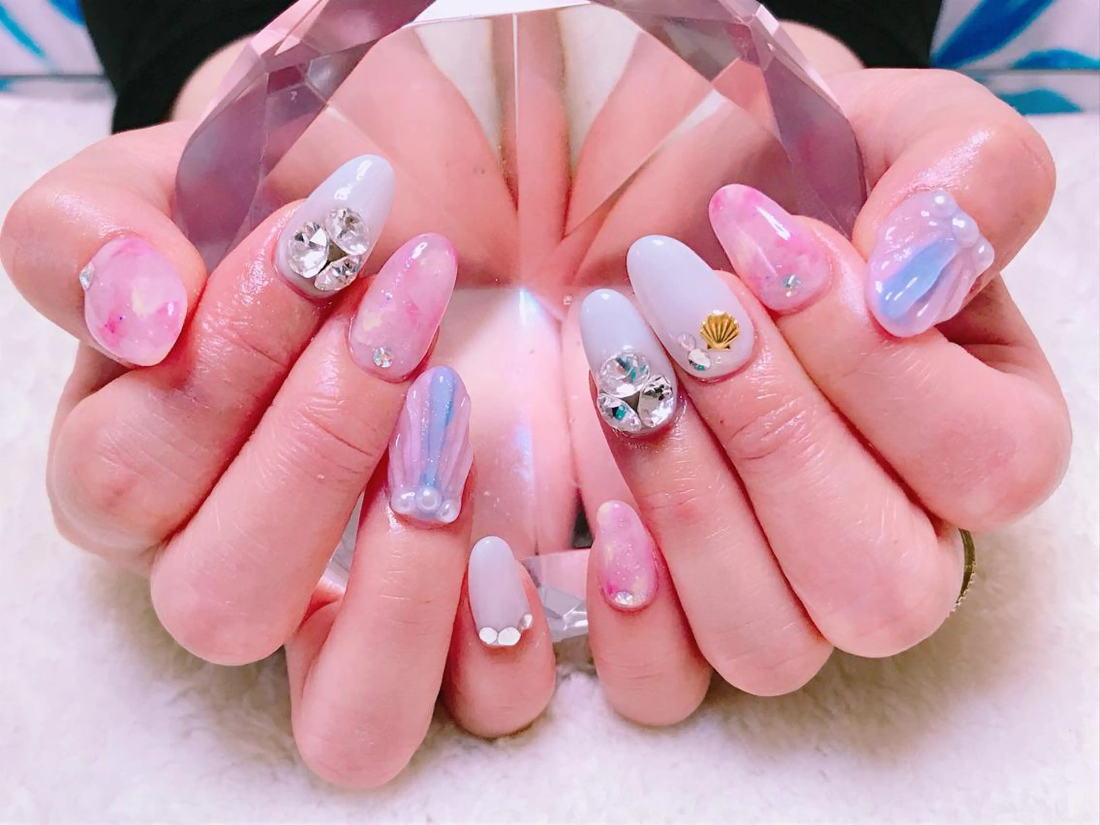 ネイル 🩵池袋heart nail🩵のネイルデザイン