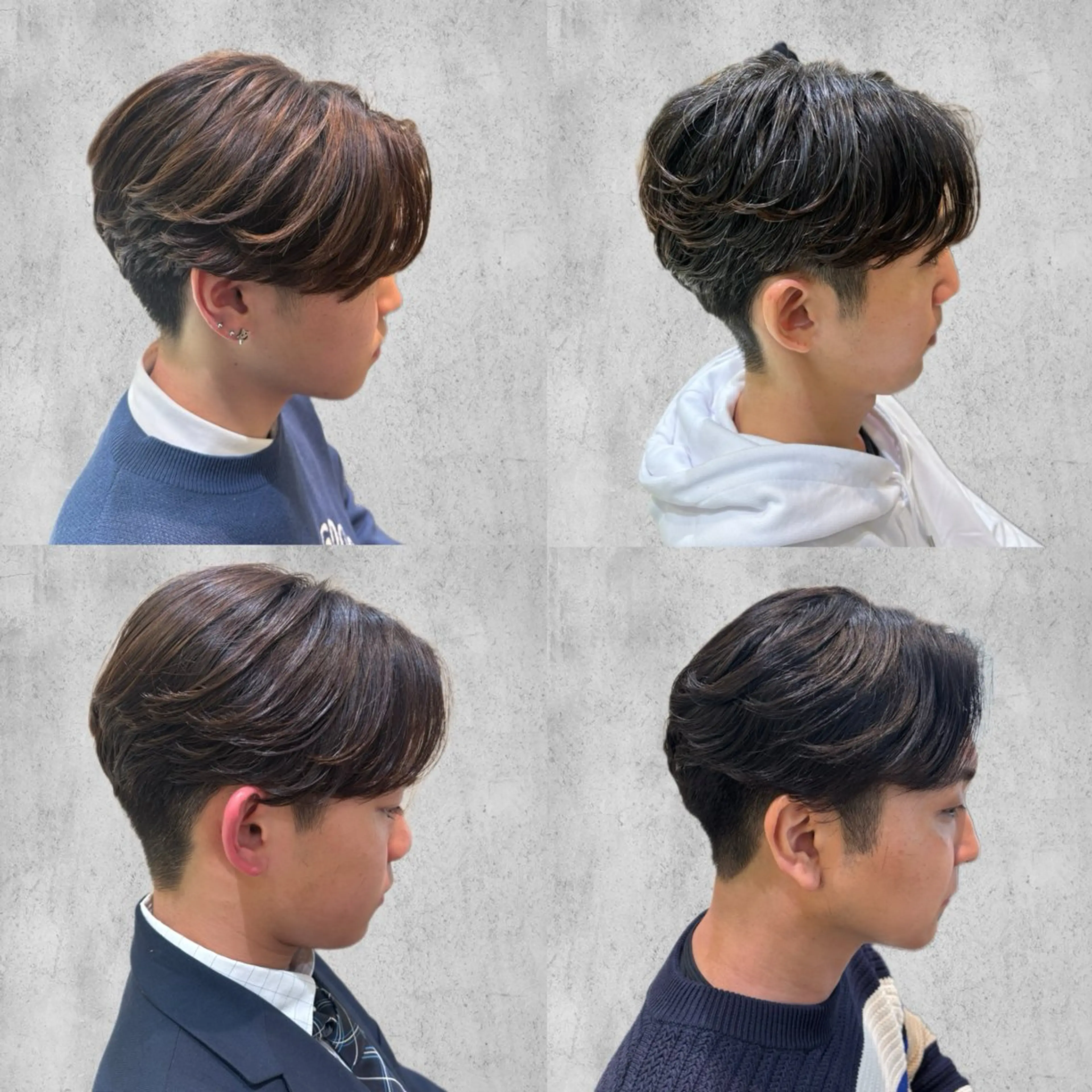 🟥メンズカット+パーマ🟥人気No.2‼️ニュアンス/カルマ/フェザーetc...毛流れが欲しい方オススメ◎!!の写真