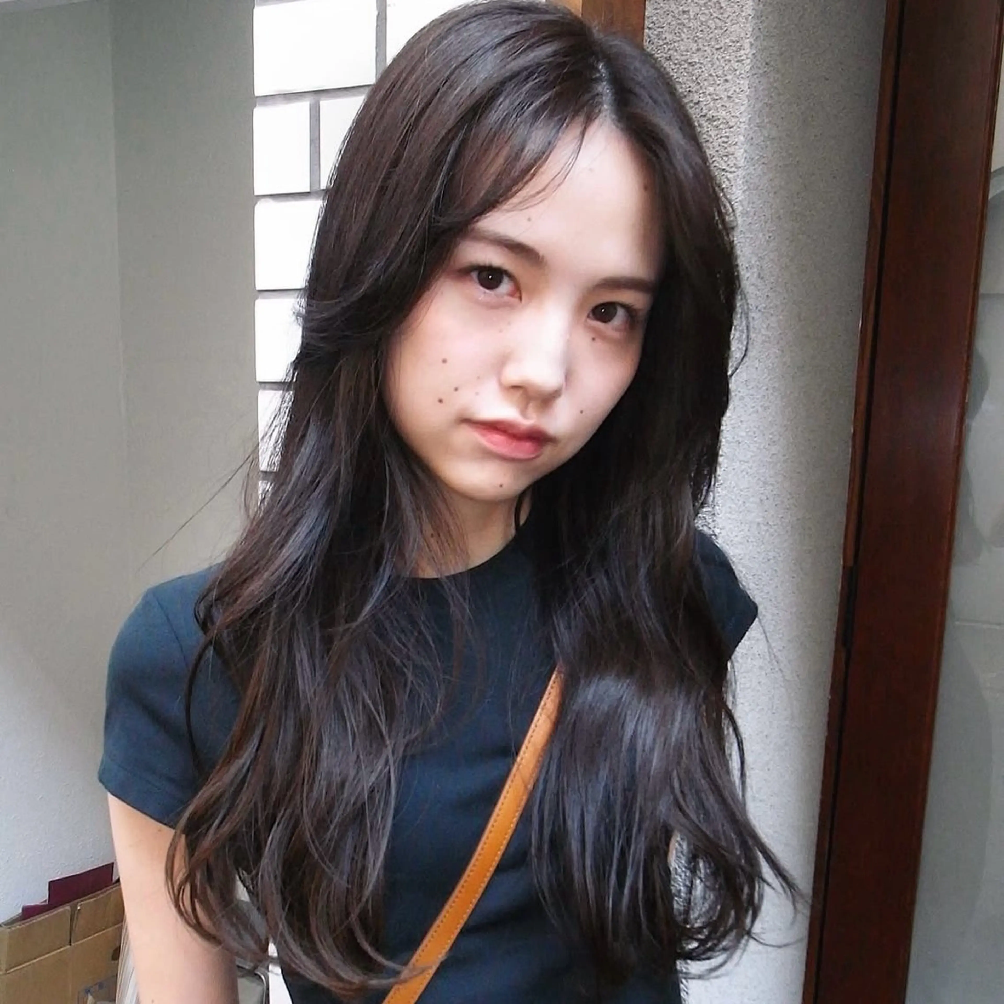 セミロング カラー 楪所属・チヒロ/パーマ /ショートのヘアスタイル