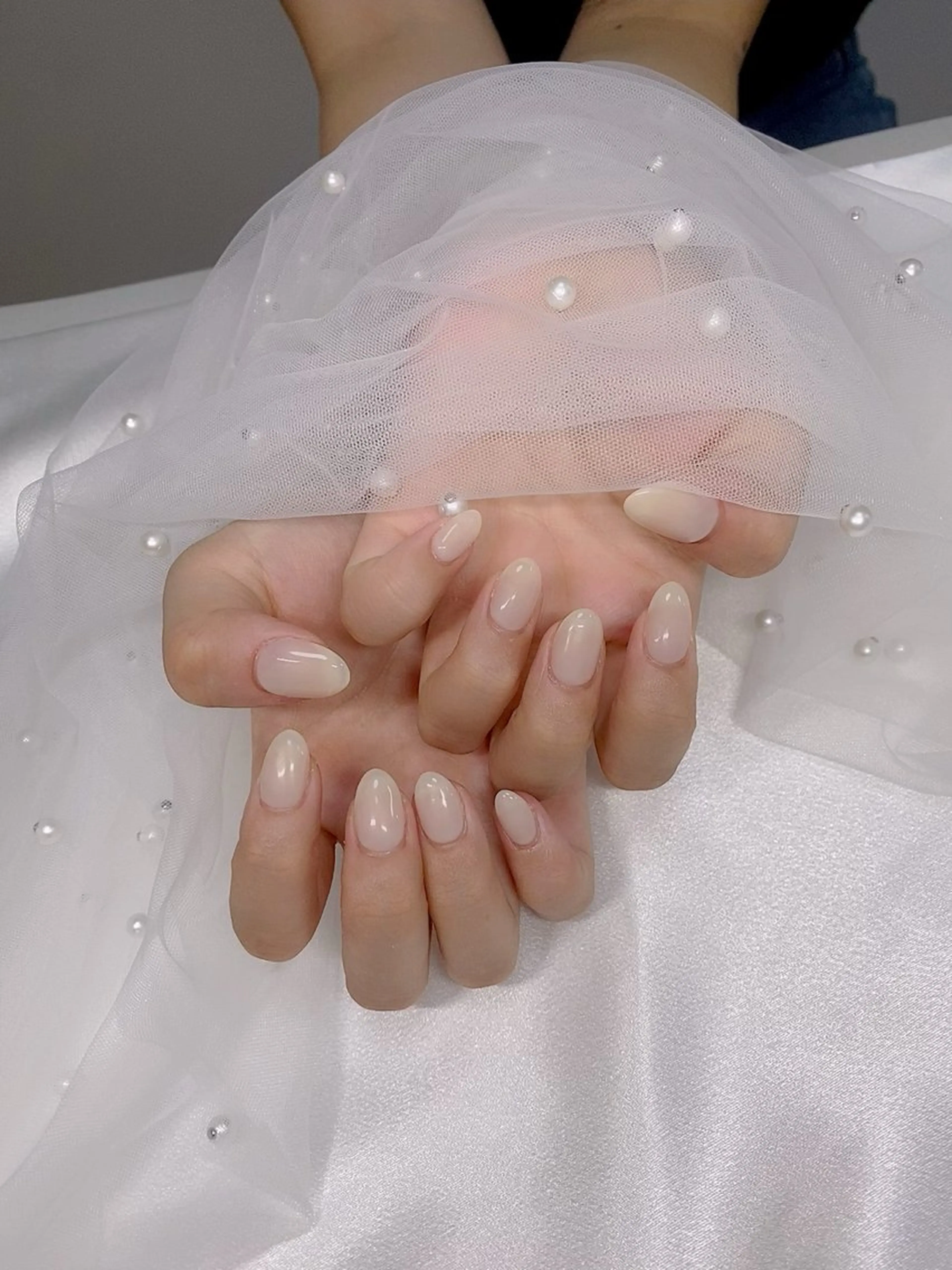 ネイル ハンドネイル ETERNA Nail 銀座店【パラジェル/フィルイン/チップ長さだし/マグネット/ニュアンス】所属・ア カリのネイルデザイン