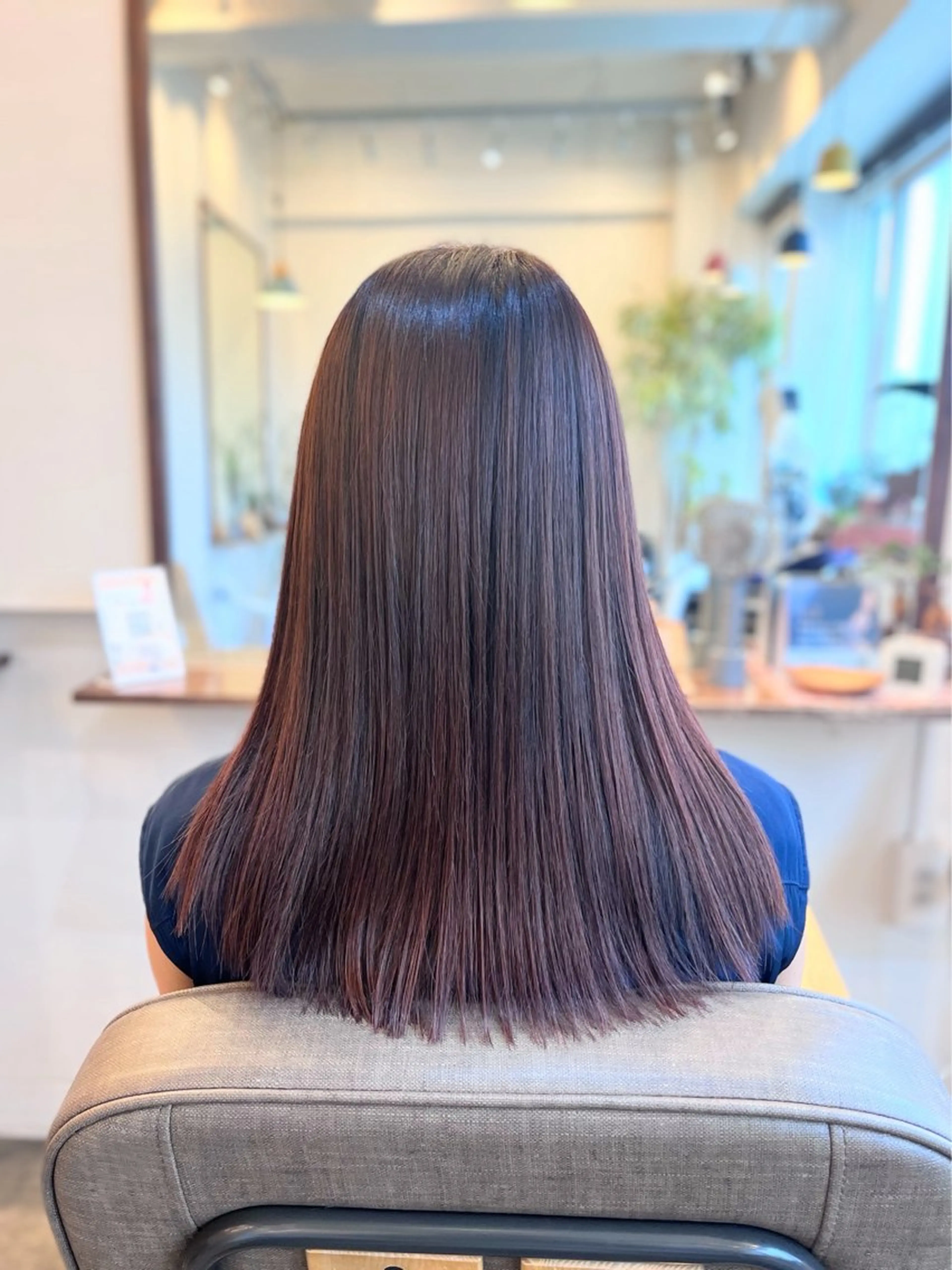 セミロング カラー mu-kichi 吉祥寺所属・白石枝梨🌈 mu-kichi🌈のヘアスタイル