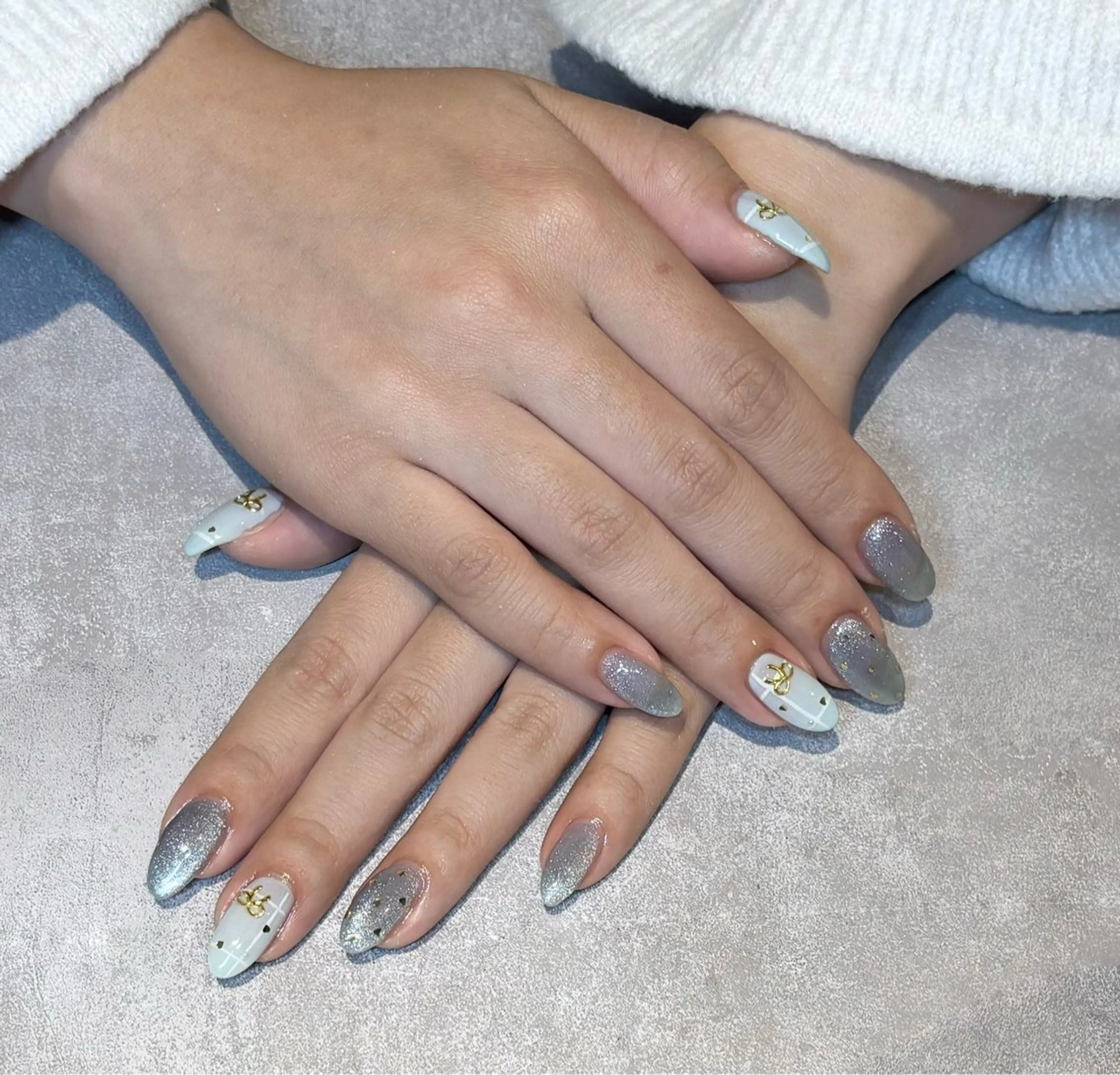 ネイル ハンドネイル 亀山 ゆらのネイルデザイン