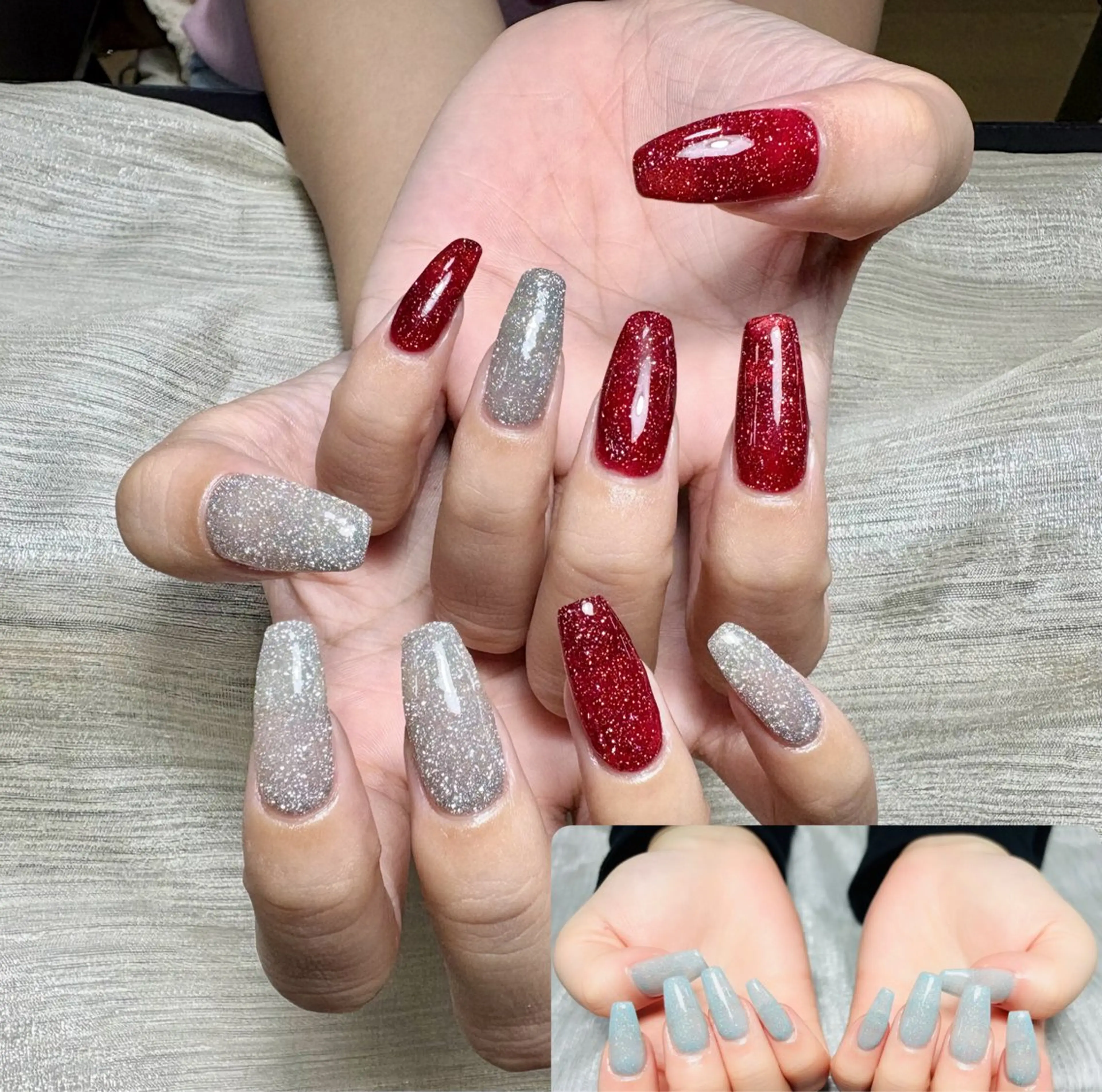 ［当店　他店］ハードジェル、スカルプ、チープ長さだしオフのみの写真