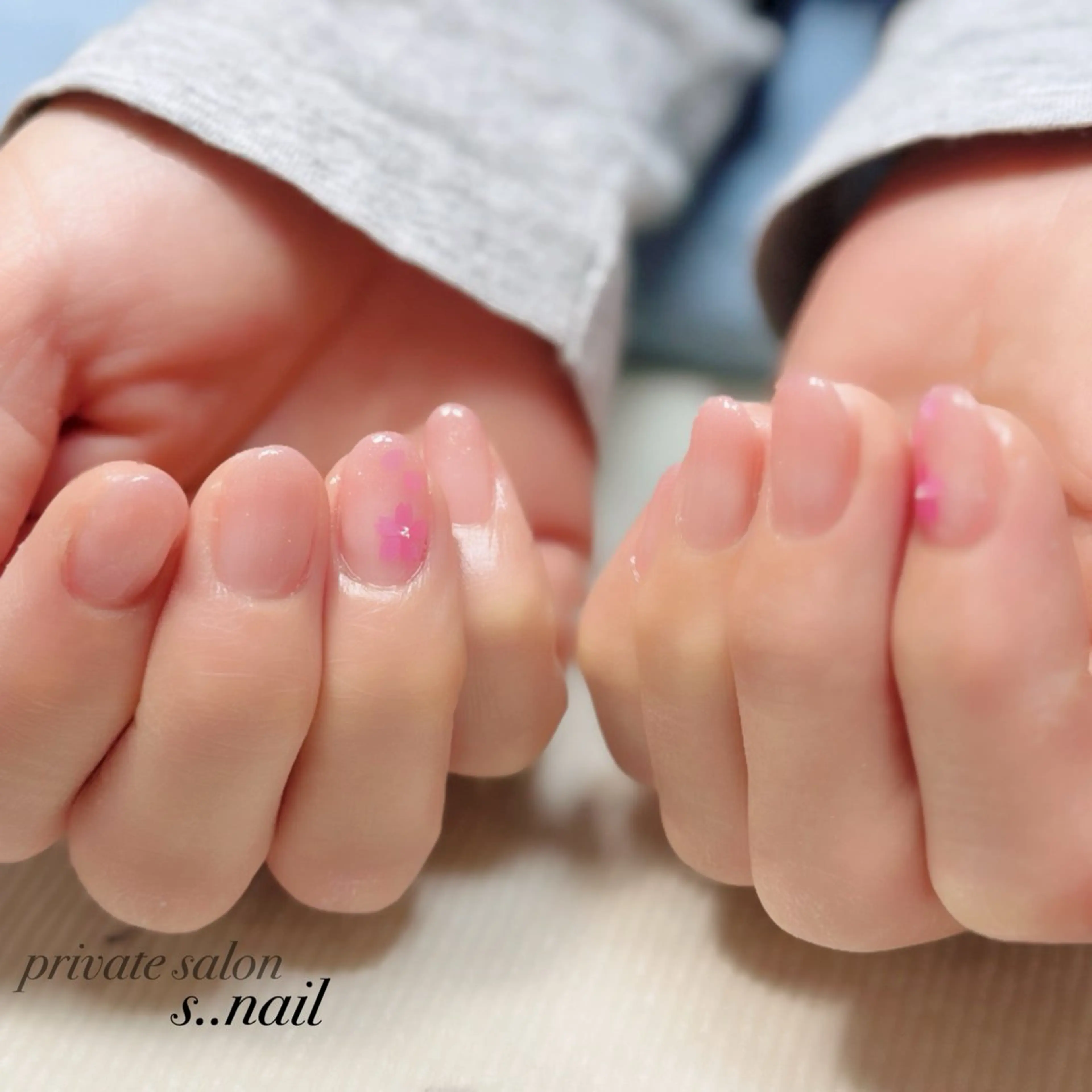 ネイル 桜ネイル ハンドネイル フットネイル s..nail / MORITAのネイルデザイン