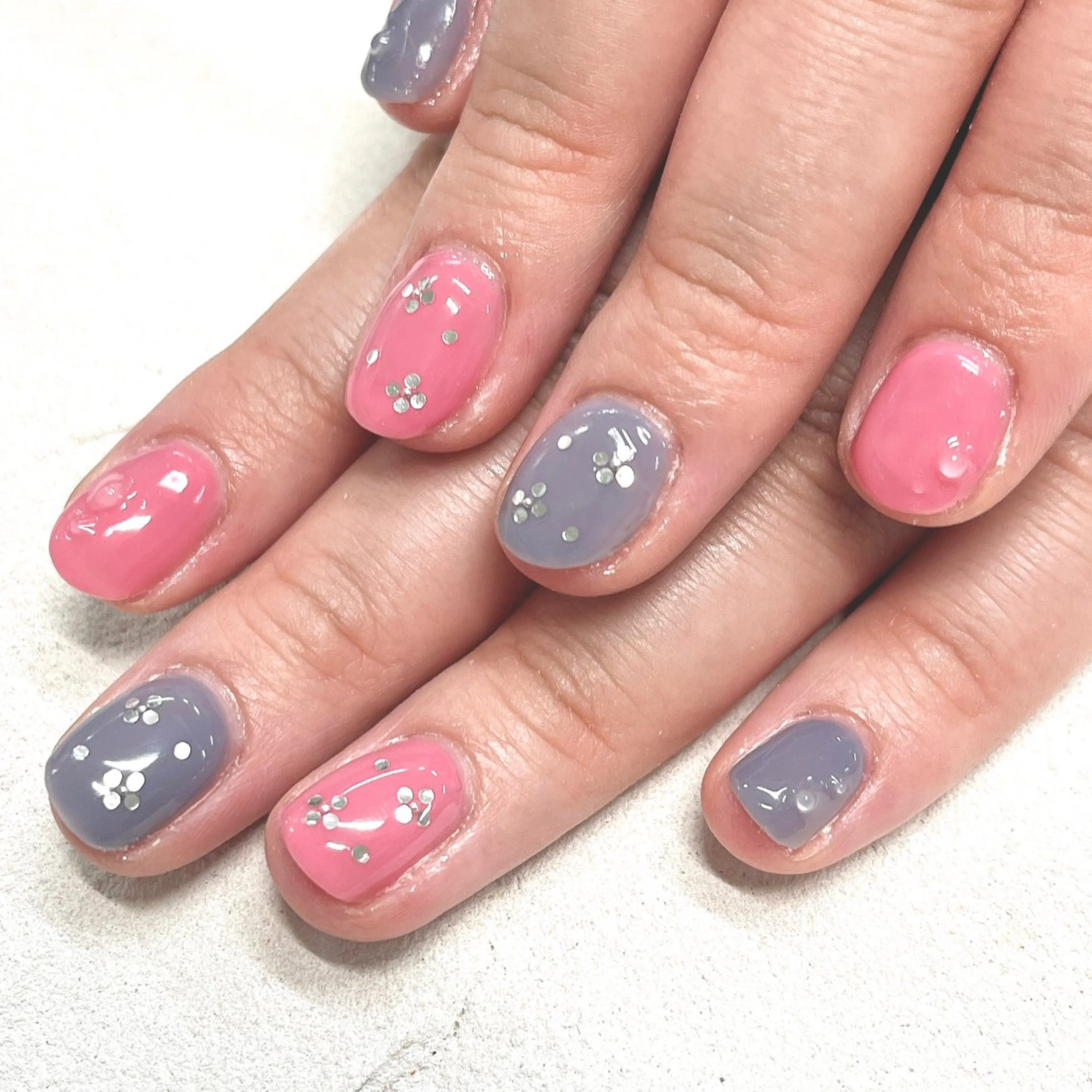 ネイル アートネイル フットネイル フレンチネイル ジェルネイル グラデーション Bianca市ヶ谷店 Aiuraのネイルデザイン