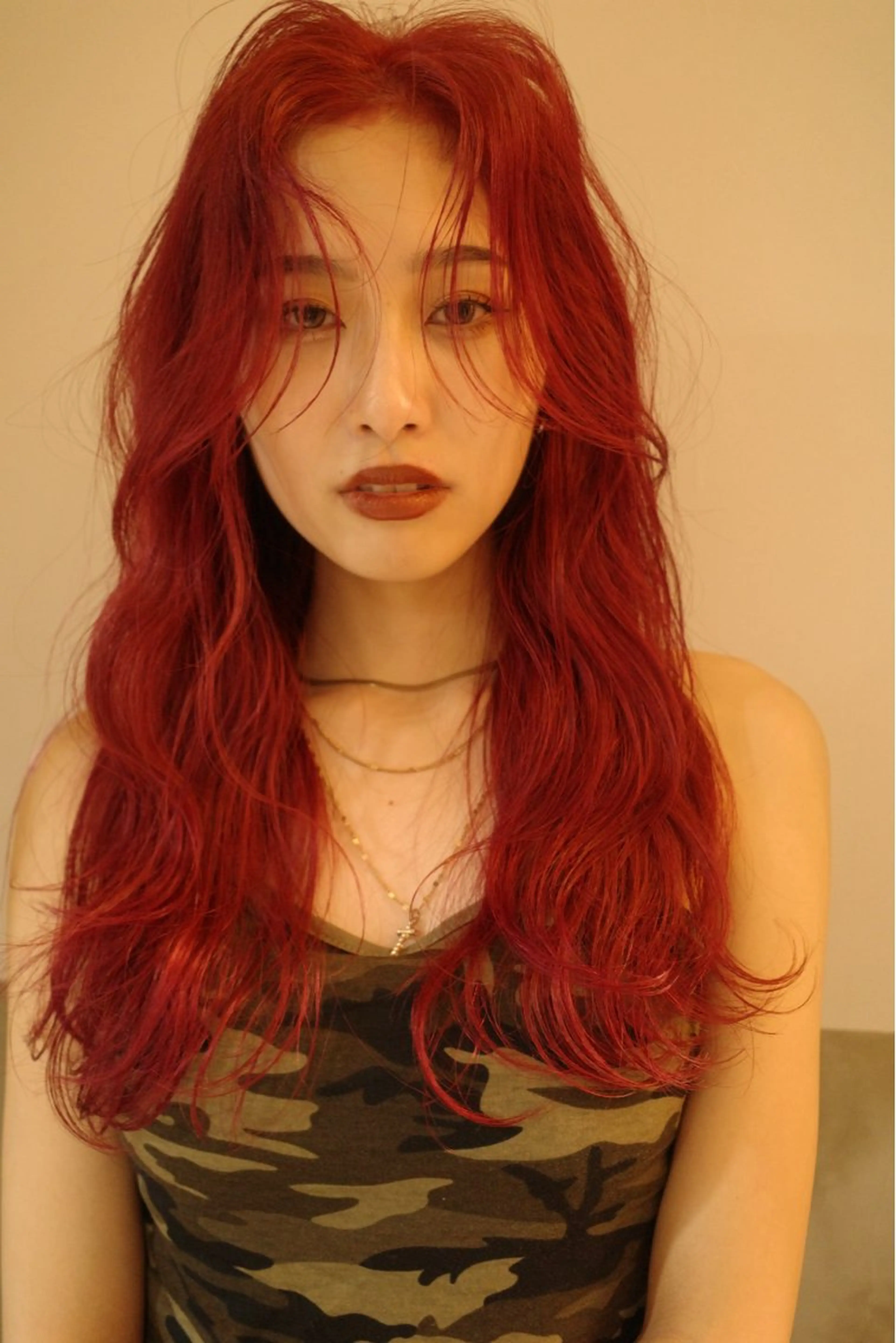 ロング カラー カット ヘアカラー トリートメント Pia/KIRIA /福岡美容室のヘアスタイル