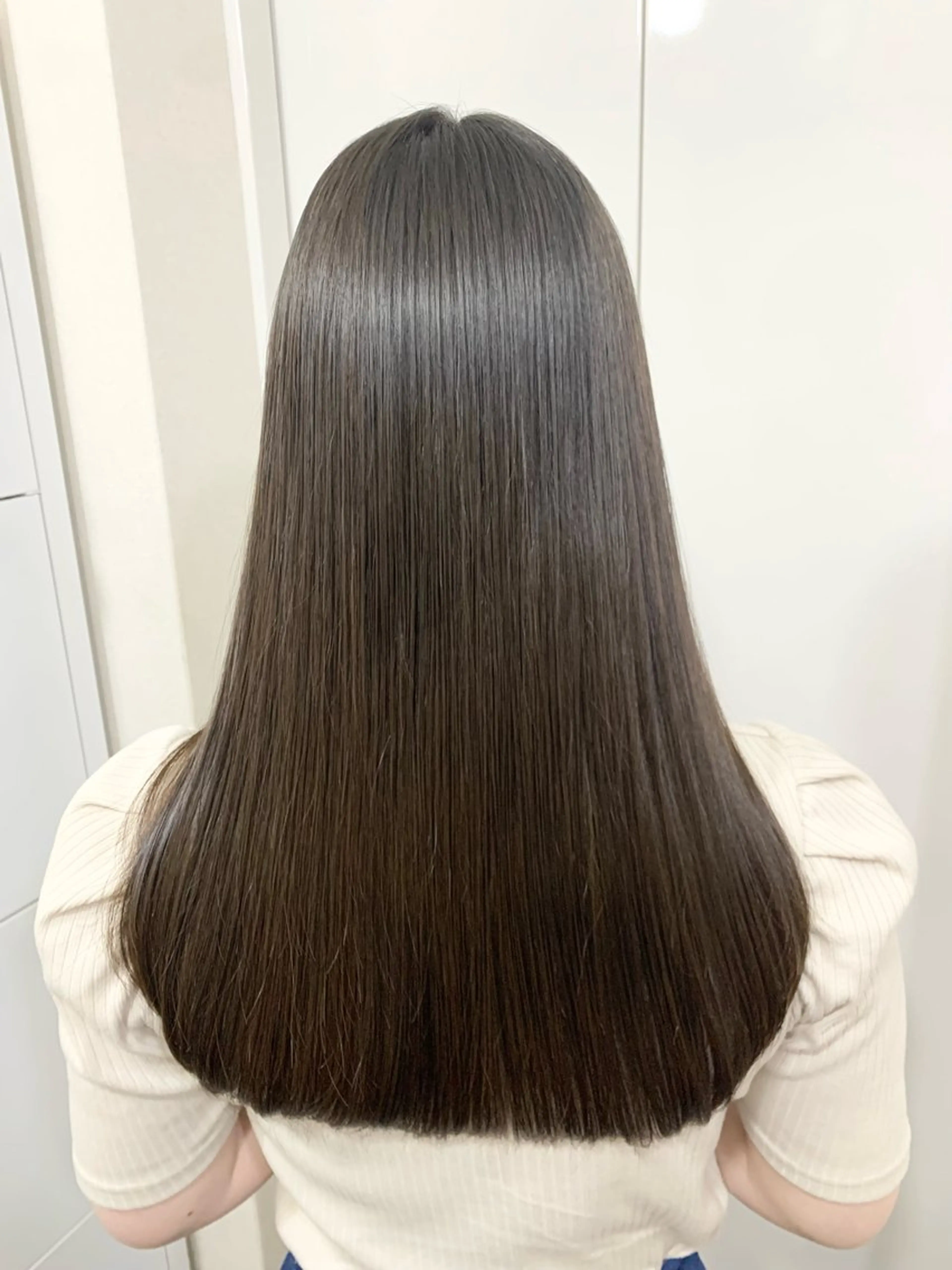 髪質改善カラー+カット+1stepトリートメントの写真