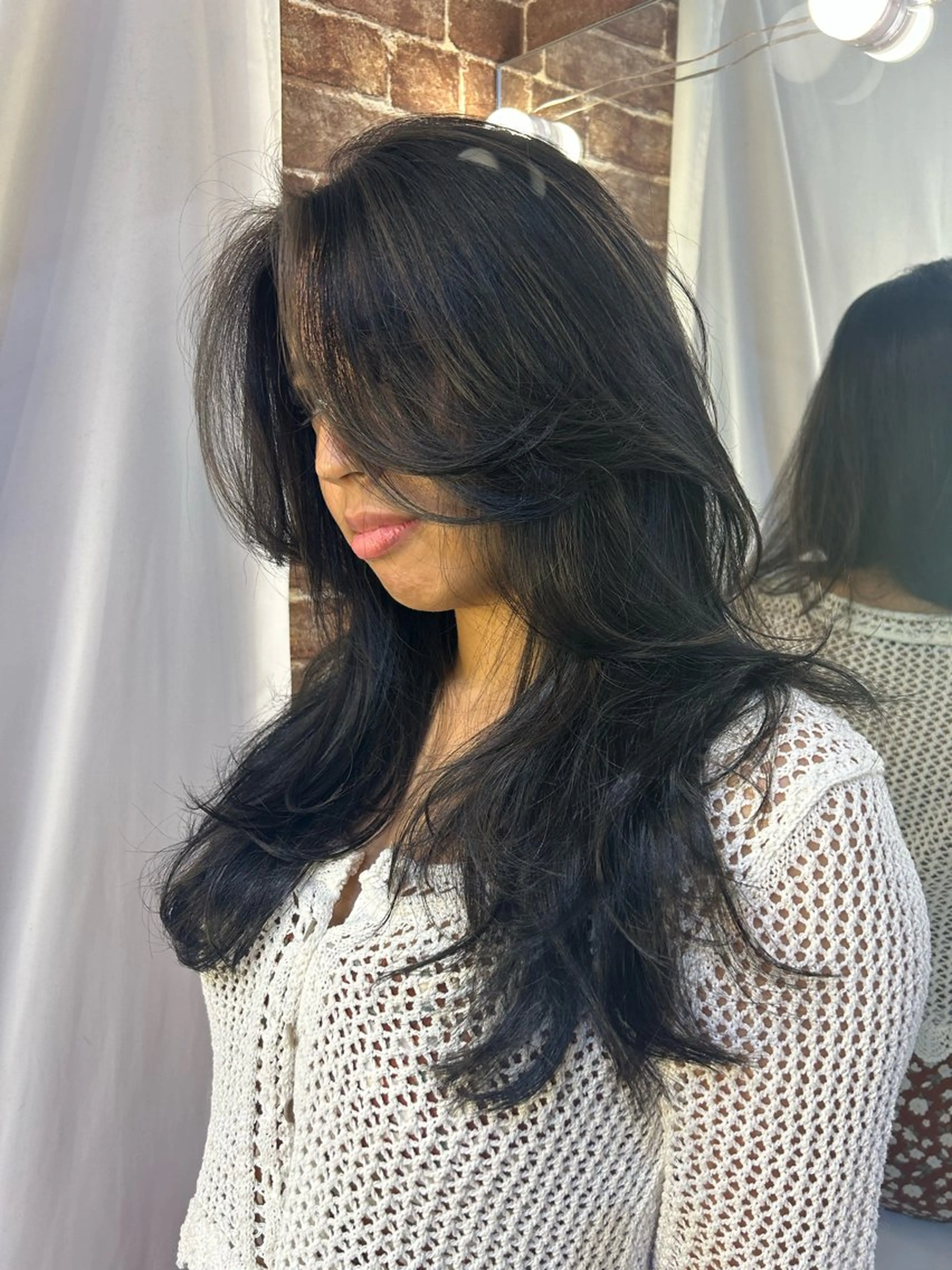 【💋ロング料金なし🇺🇸】海外レイヤー➕透明感ケアカラー➕ダメージ補修トリートメントの写真