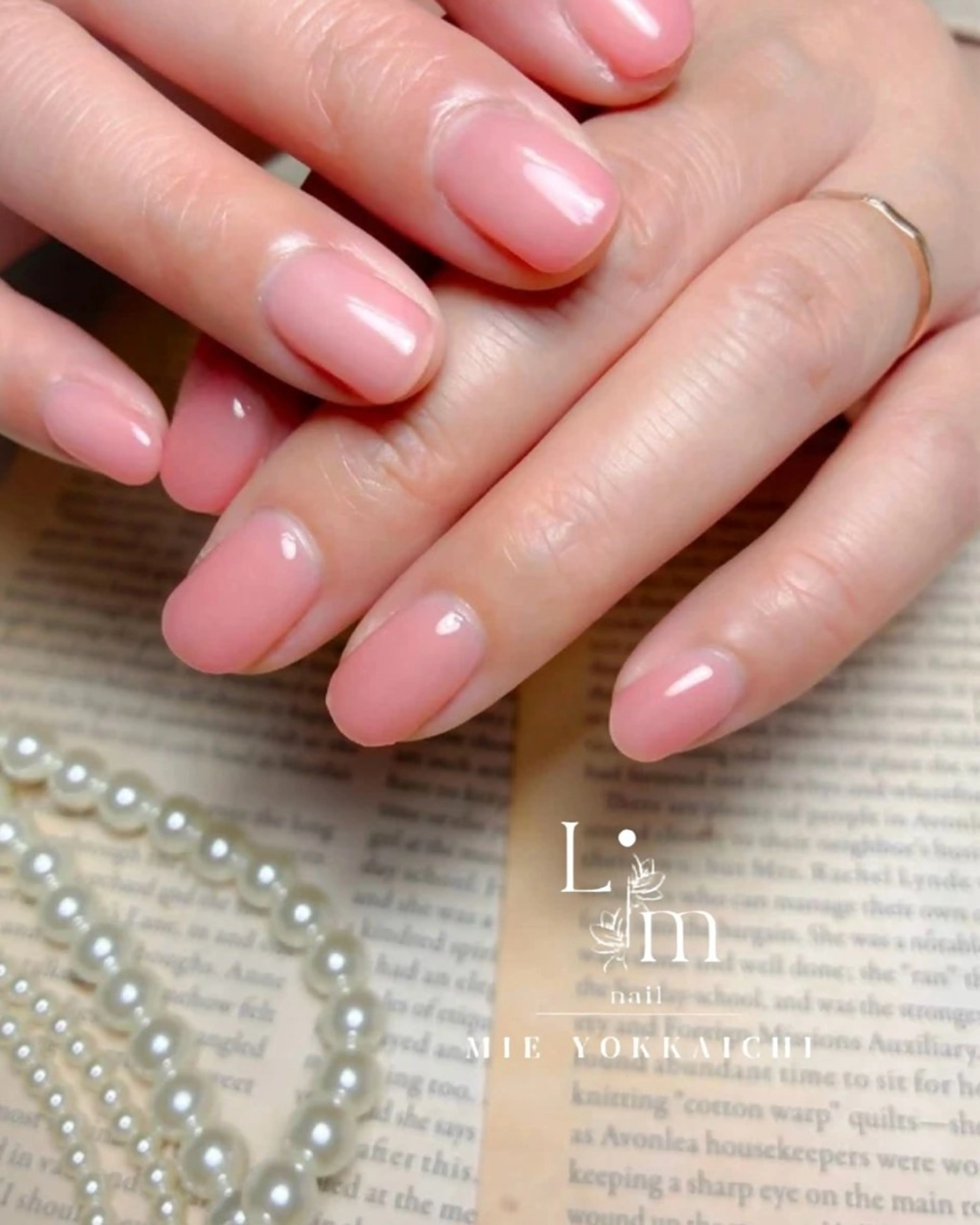 ネイル ワンカラーネイル Li.m nail リム ネイルのネイルデザイン