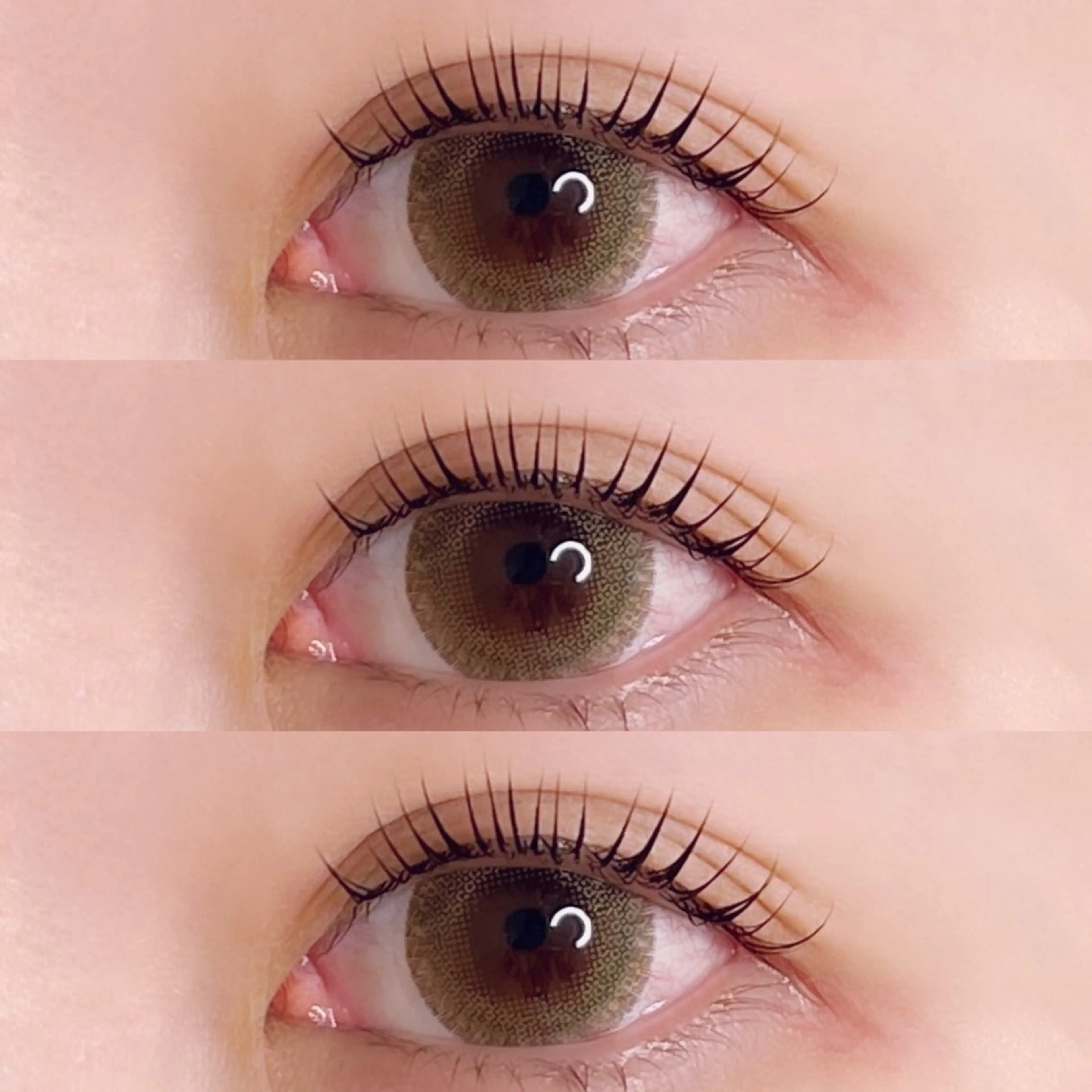 上下まつげパーマの写真