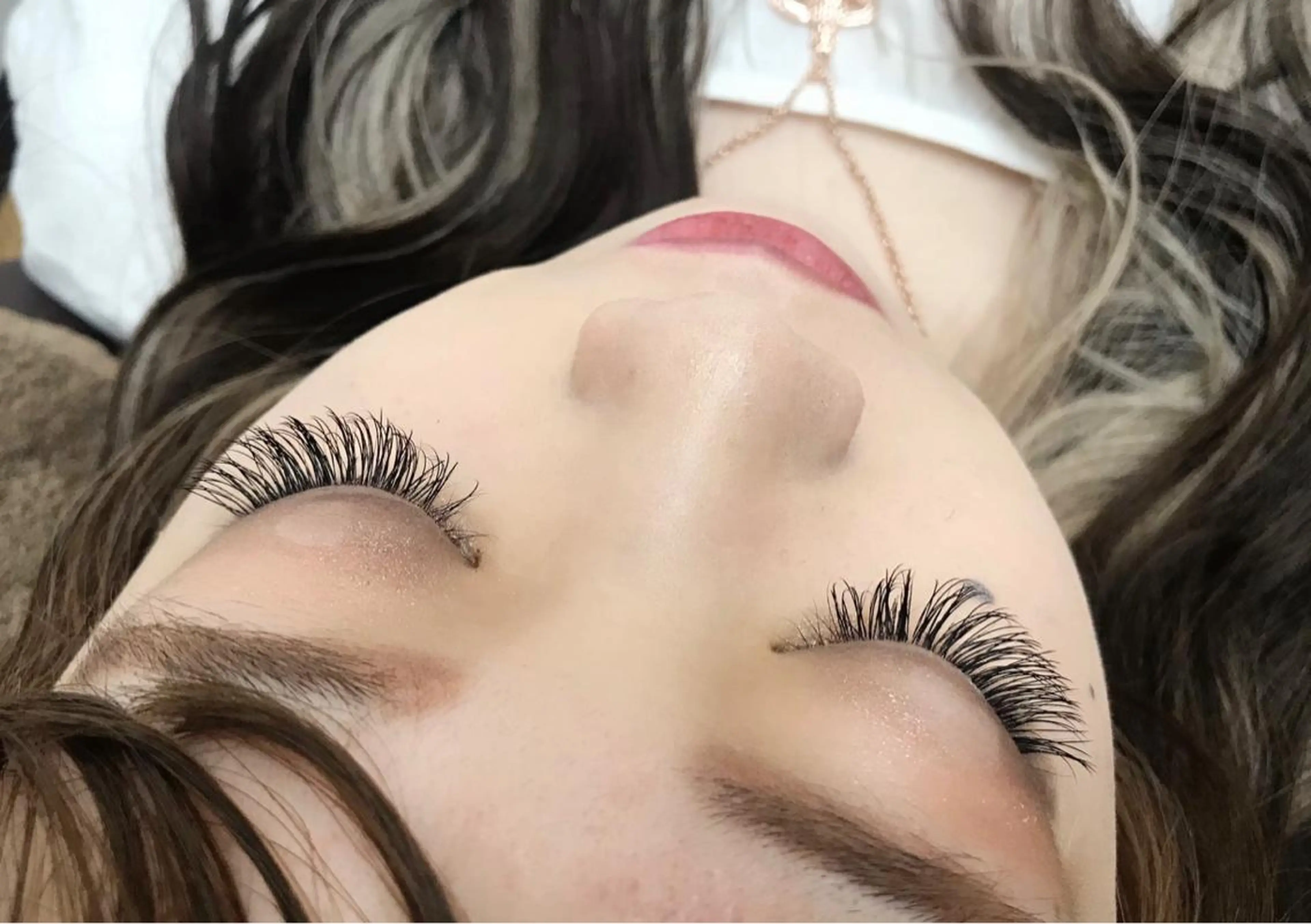 マツエク・マツパ フラットラッシュ 美容室ardmento 内 Lycka所属・Lycka リュッカのマツエク・マツパデザイン