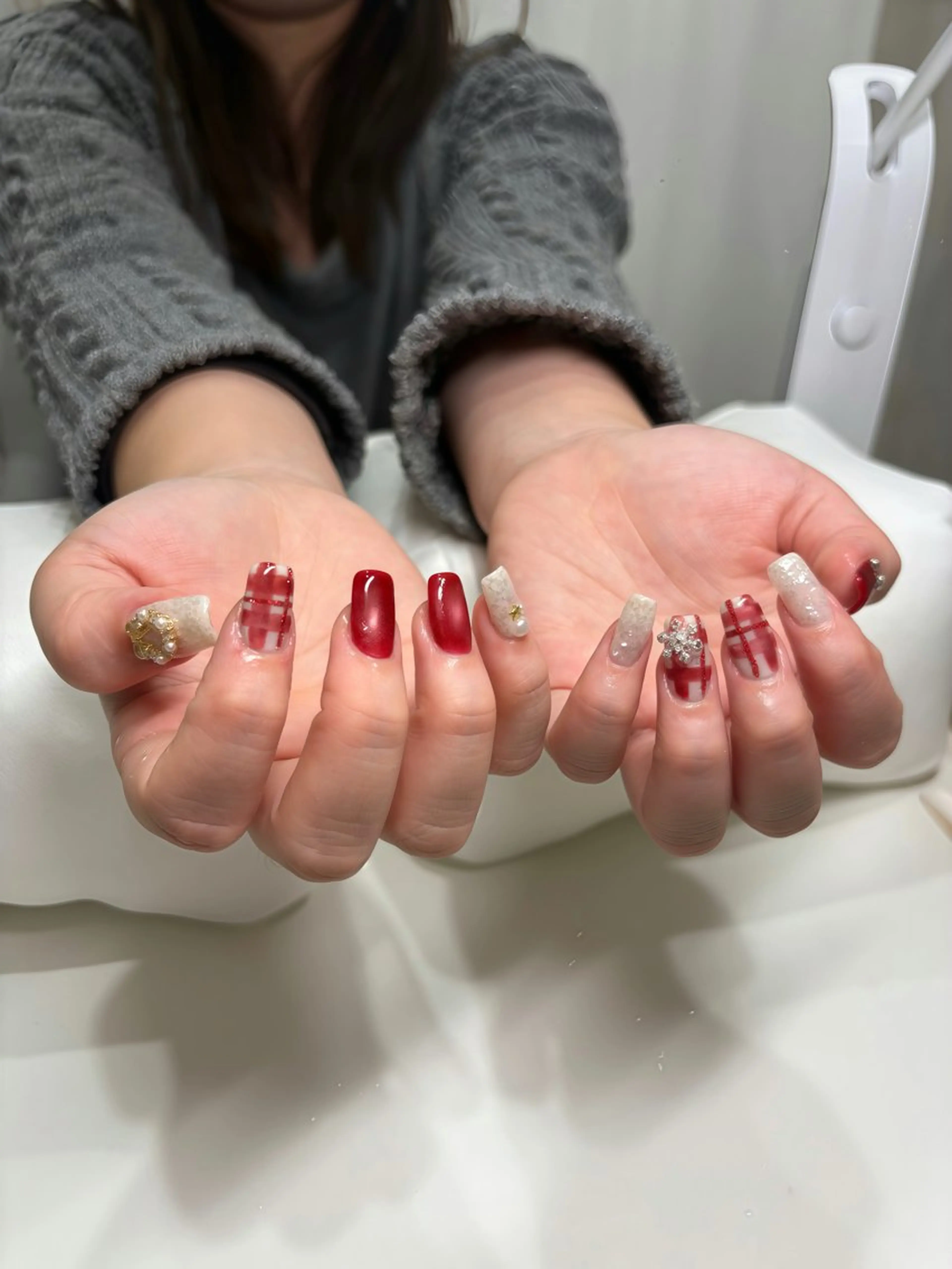 持ち込みデザイン♡チップ長さだし10本(オフ込み)の写真