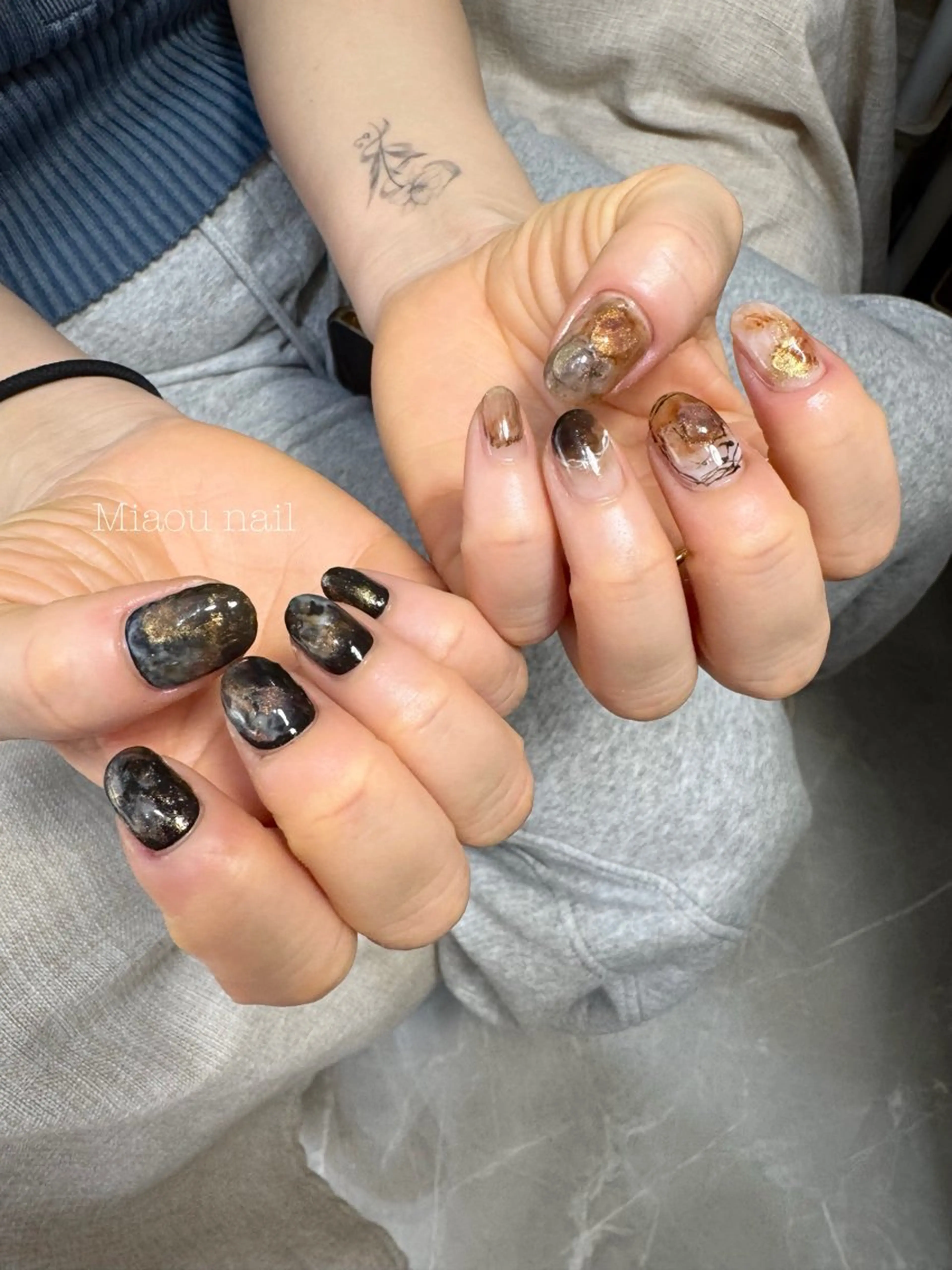 ネイル ハンドネイル Miaou nail ミャウ ネイルのネイルデザイン