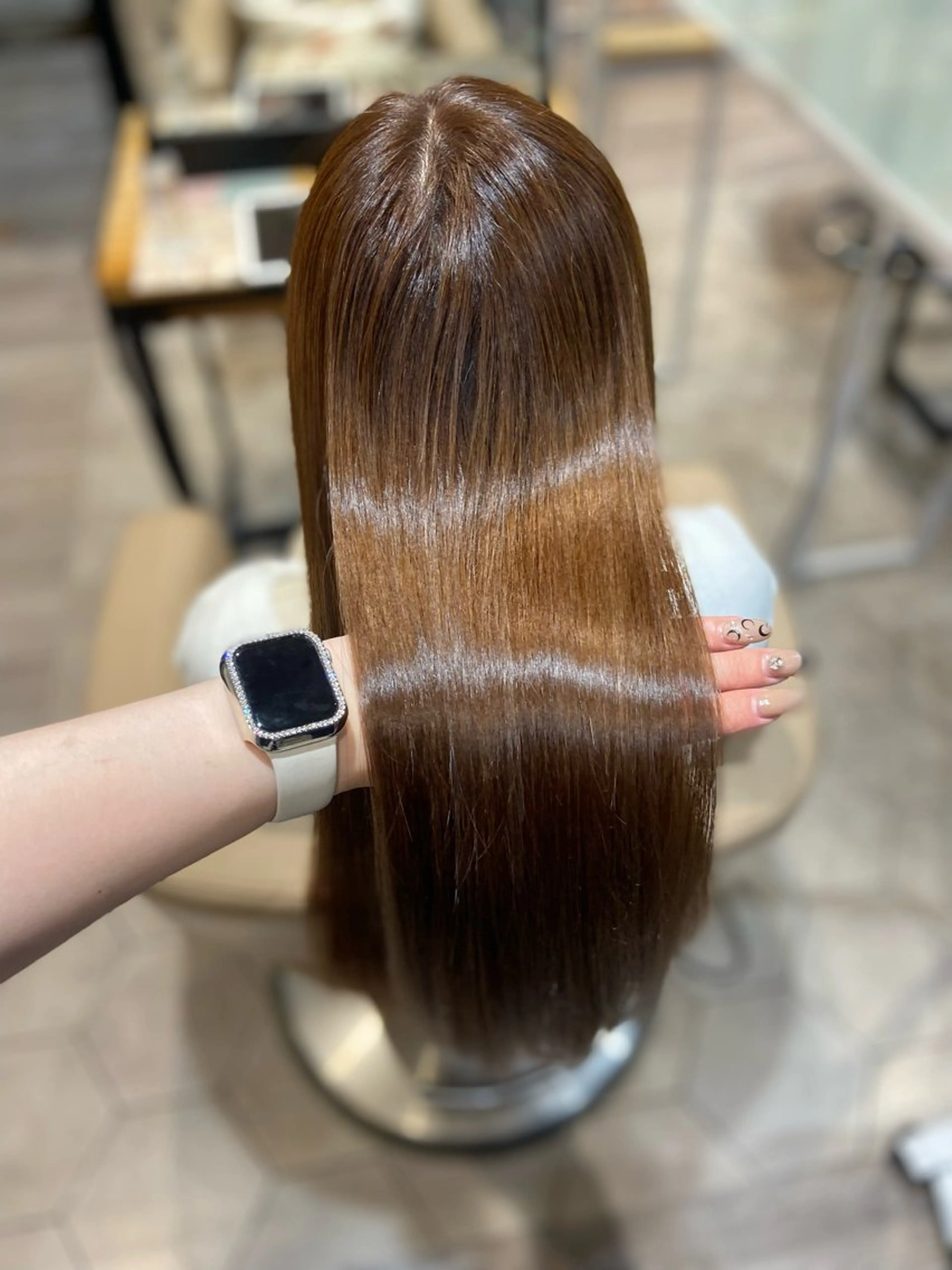 ロング カラー 髪質改善✨/ 透明カラー🫧れいなのヘアスタイル