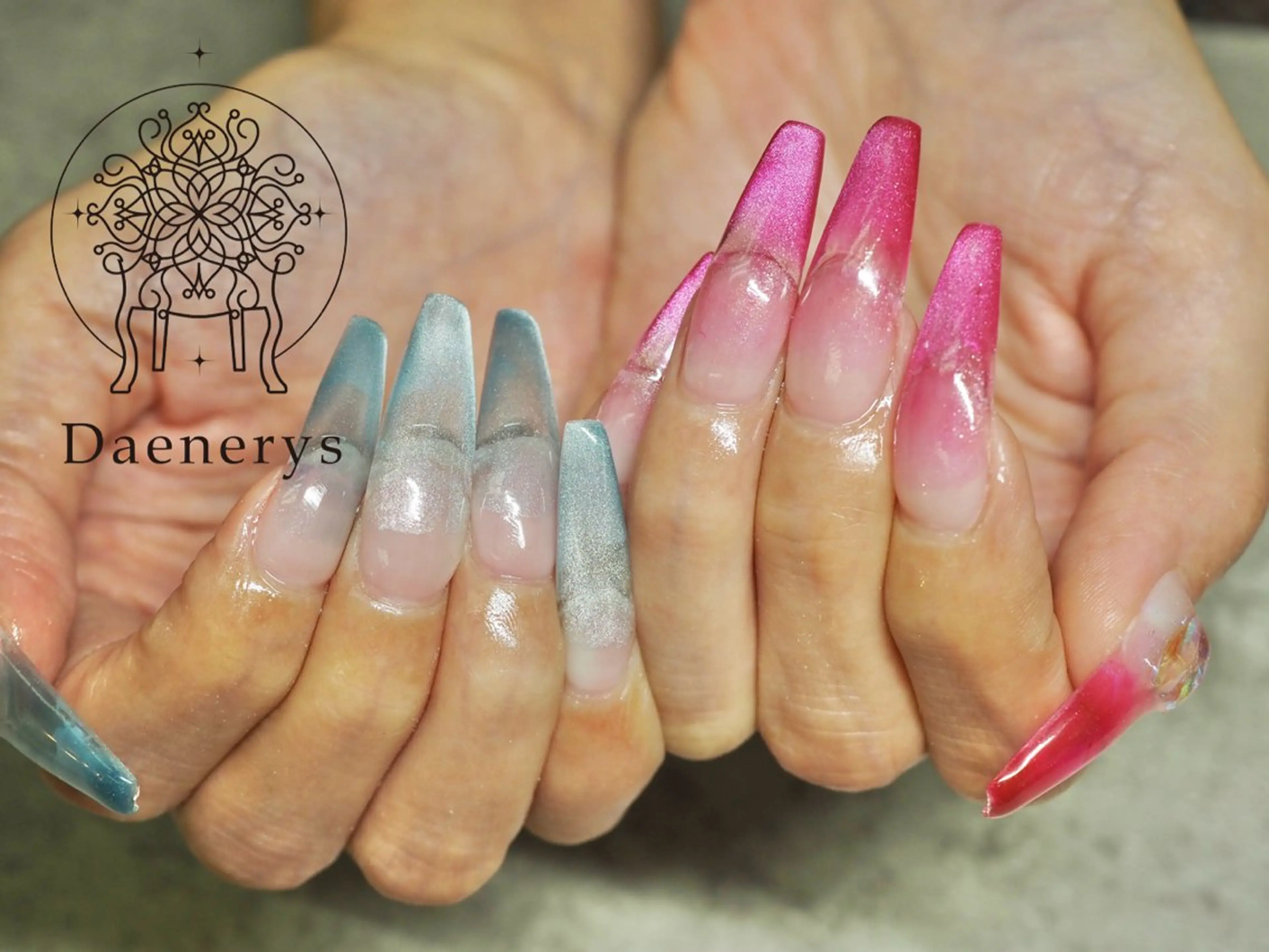 ネイル Daenerys    nail&eyelash所属・Daenerys 愛のネイルデザイン