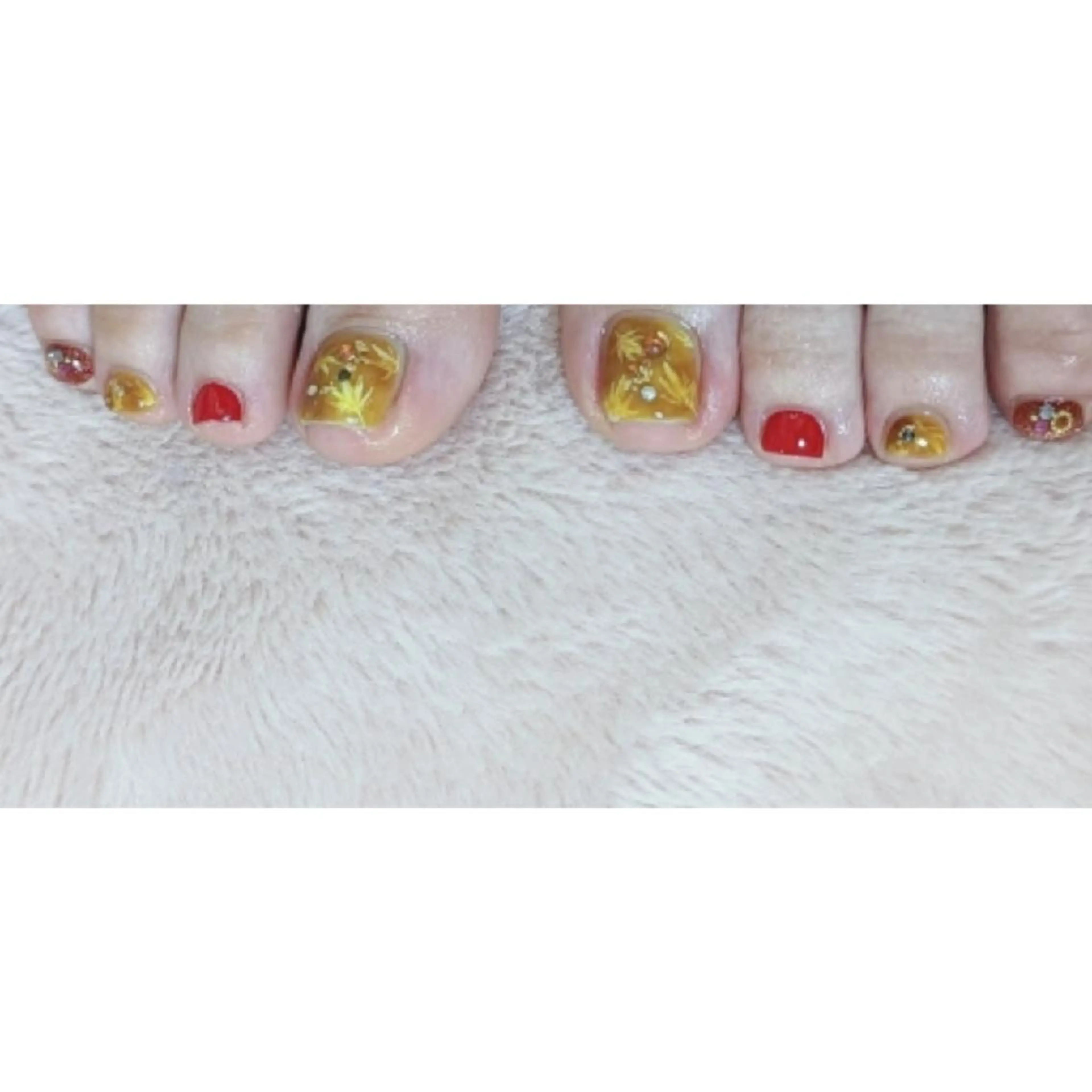 ネイル フットネイル ネイルサロンほっこり kanaのネイルデザイン