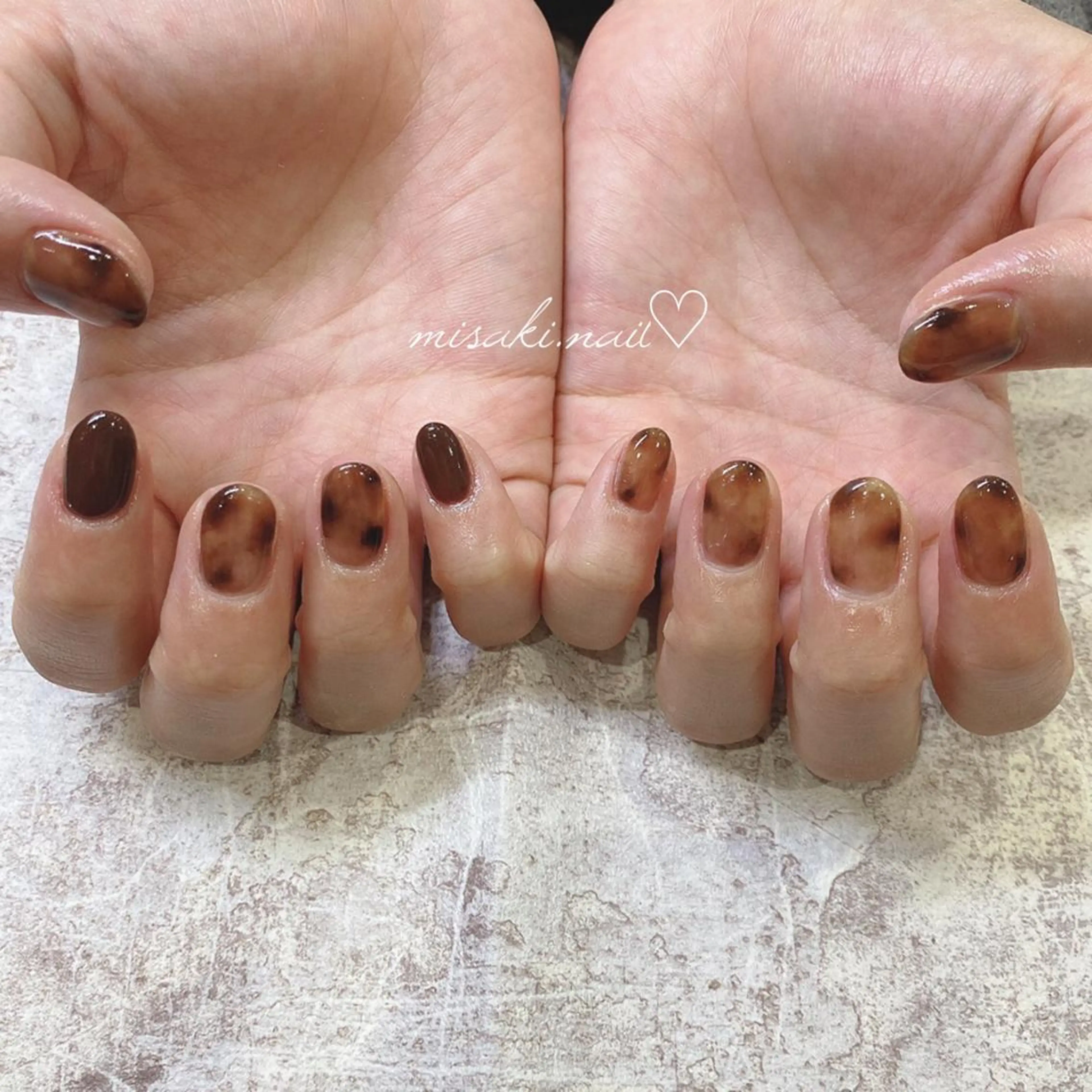 ネイル 韓国ネイル ワンホンネイル ハンドネイル nailsalon miinailsのネイルデザイン