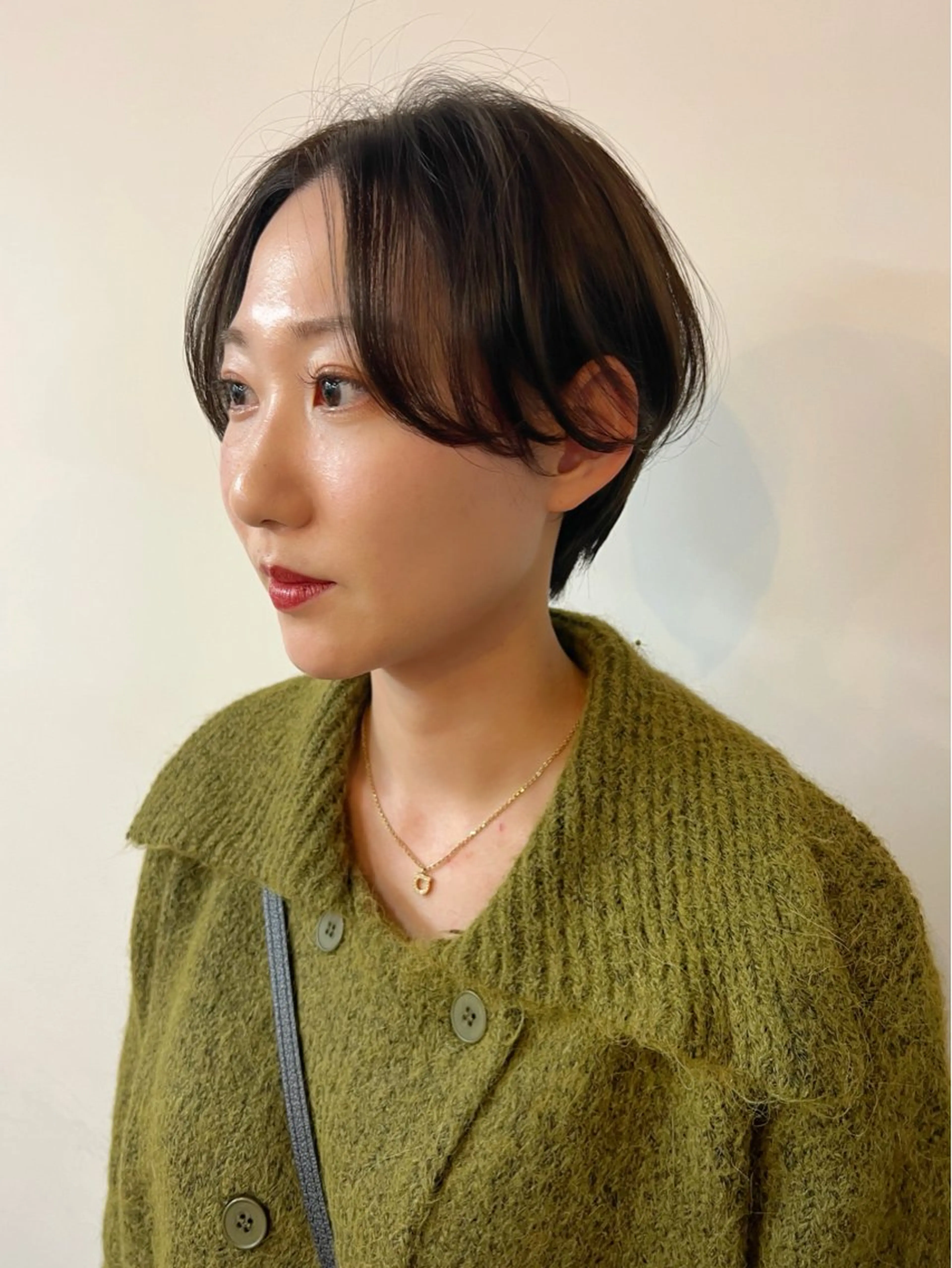 ショート カラー カット ヘアカラー トリートメント Stir Maison 大宮所属・ryuma/ボブ /透明感カラーのヘアスタイル