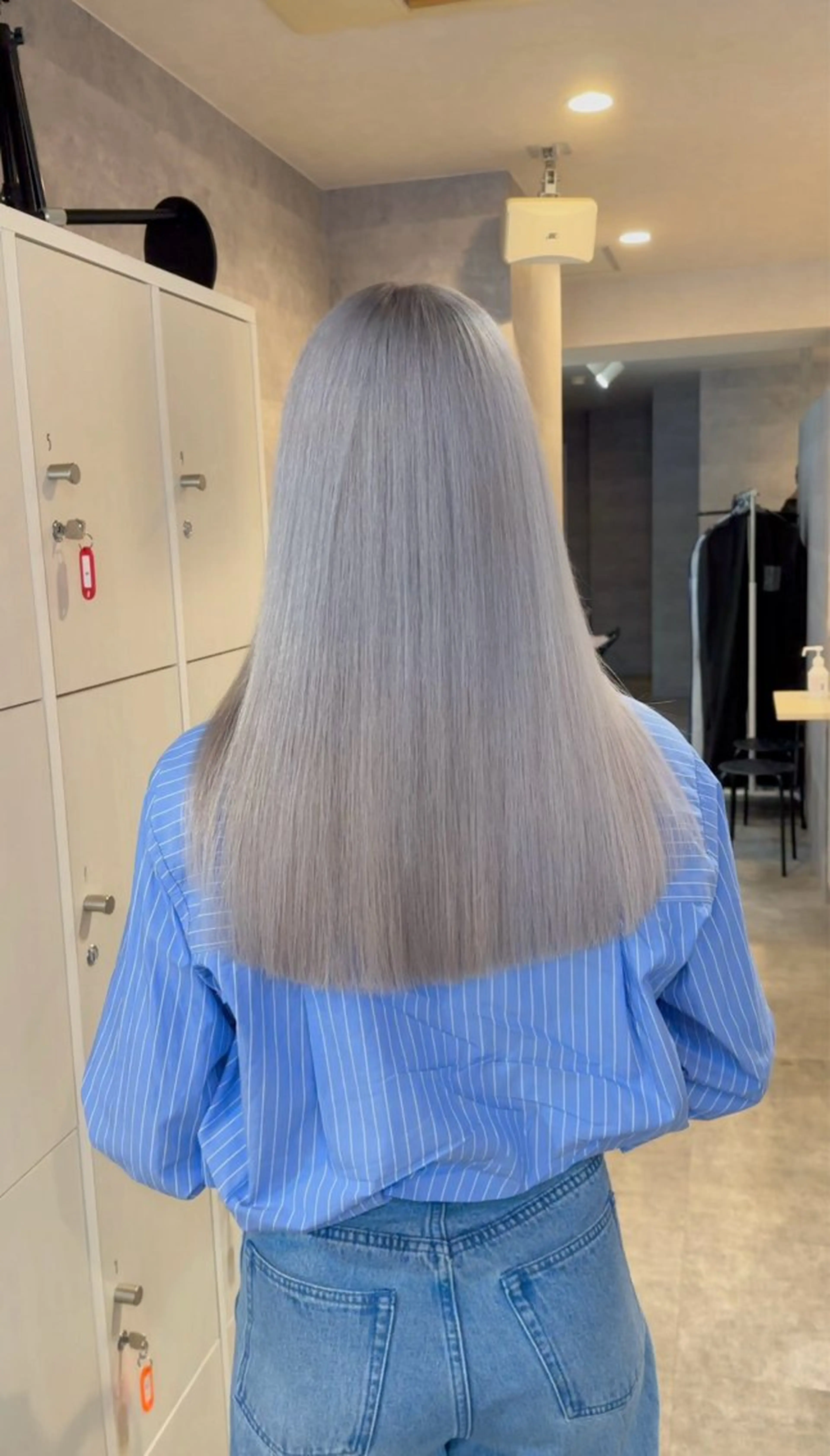 ロング カラー BEL所属・三池 ブルノのヘアスタイル