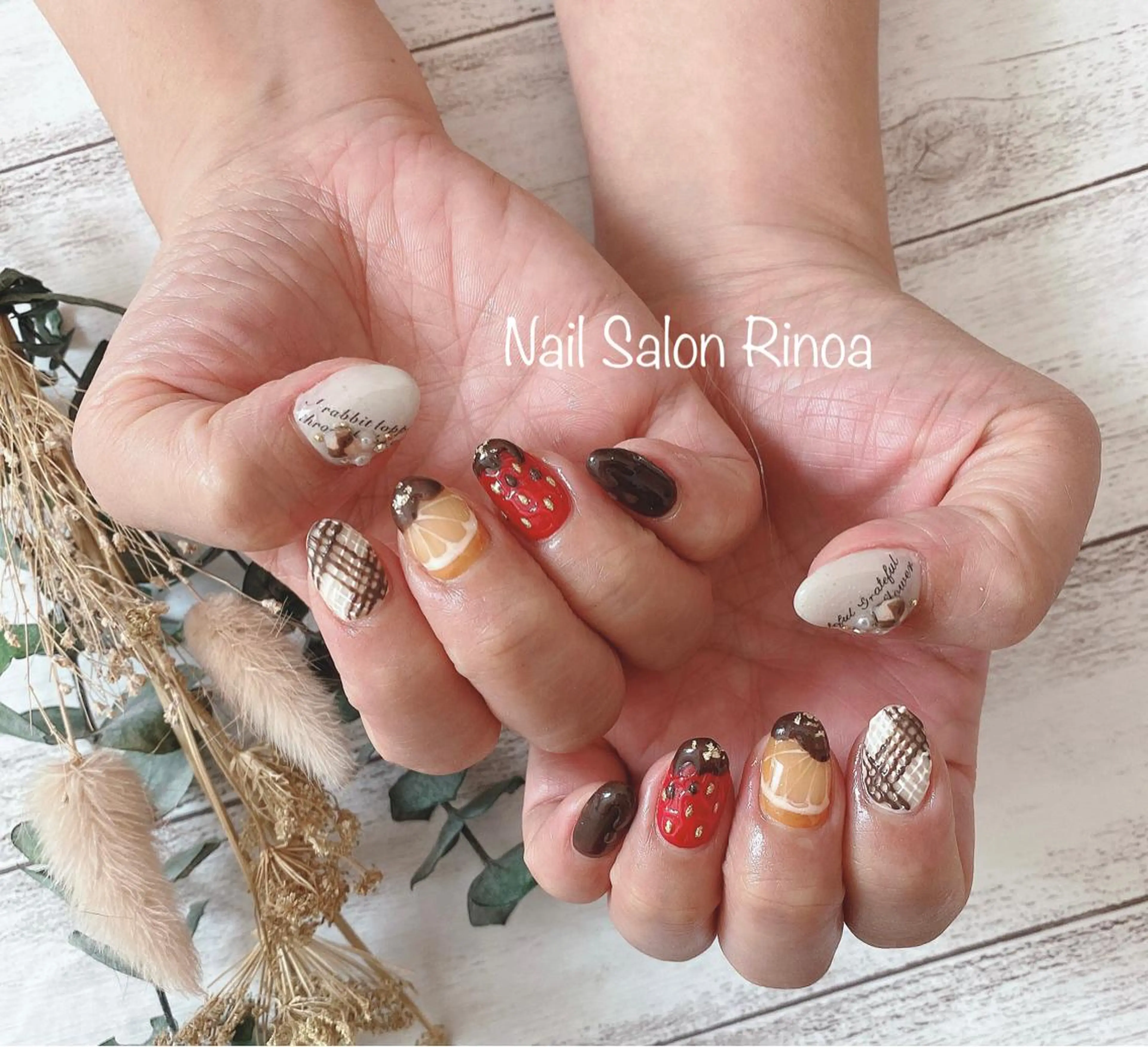ネイル Nail Salon Rinoaのネイルデザイン