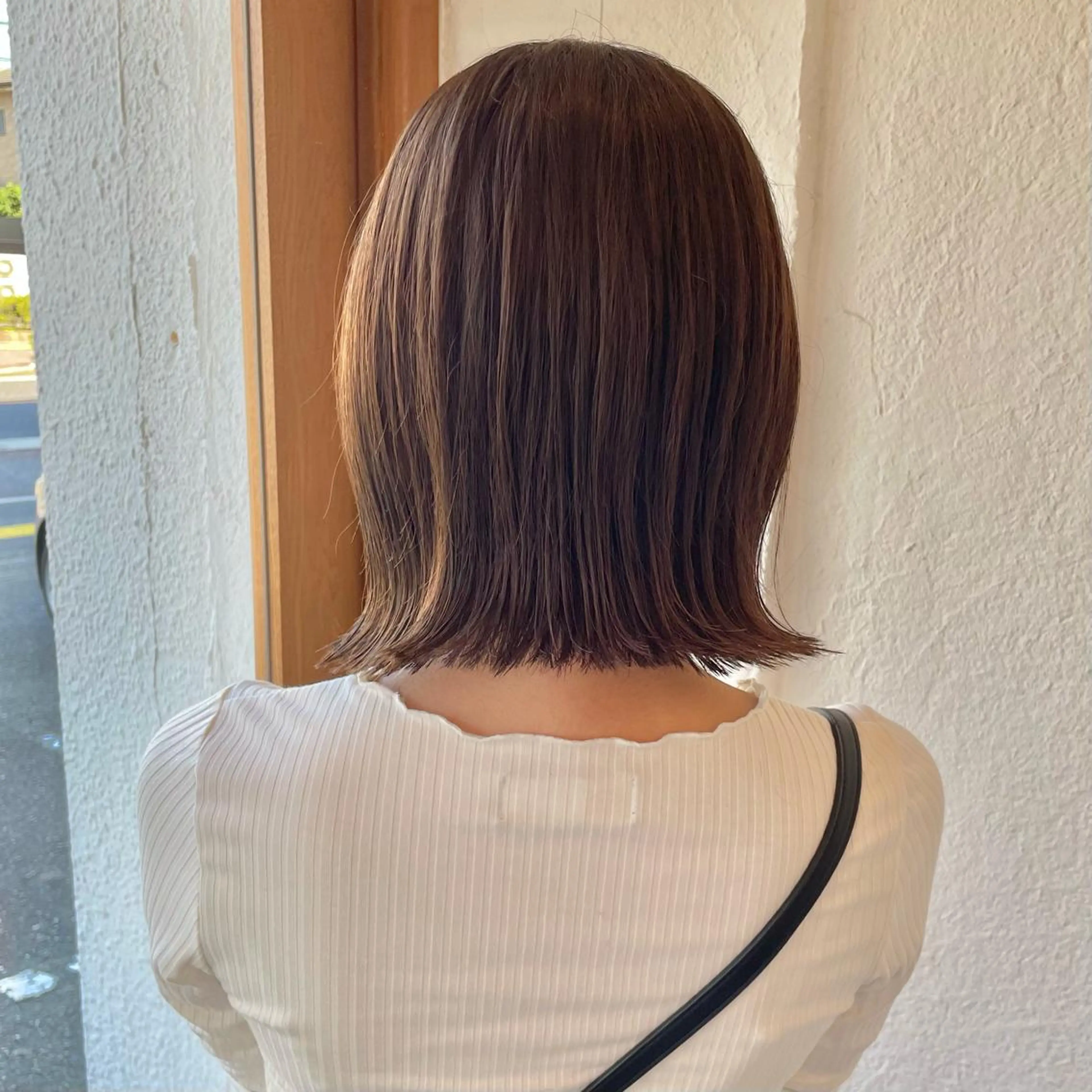 ショート カラー ボブ カット ヘアカラー トリートメント エターナル所属・髪質改善特化 谷口祐綺のヘアスタイル