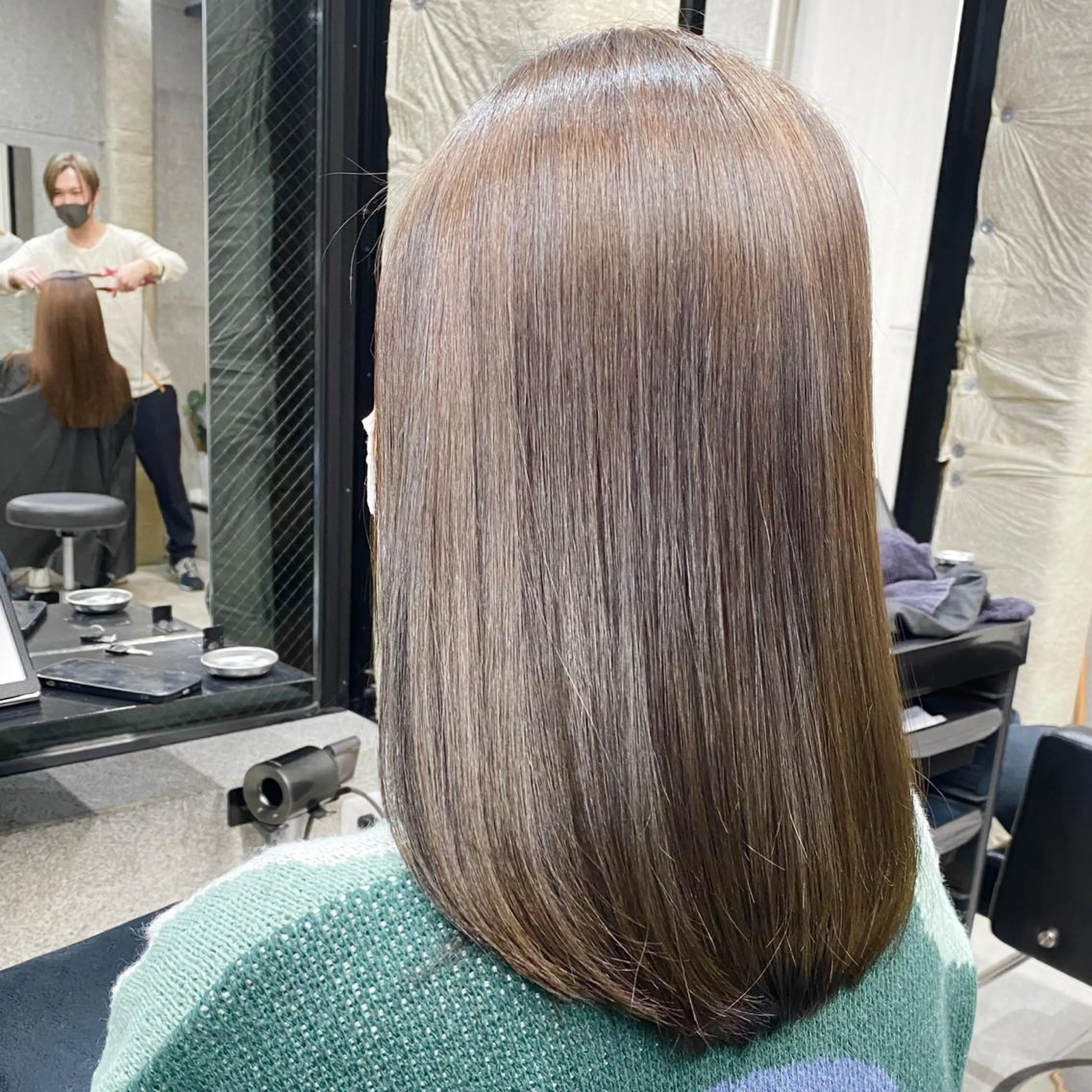 ミディアム ♡HARUKA/縮毛 /髪質改善/BOBのヘアスタイル