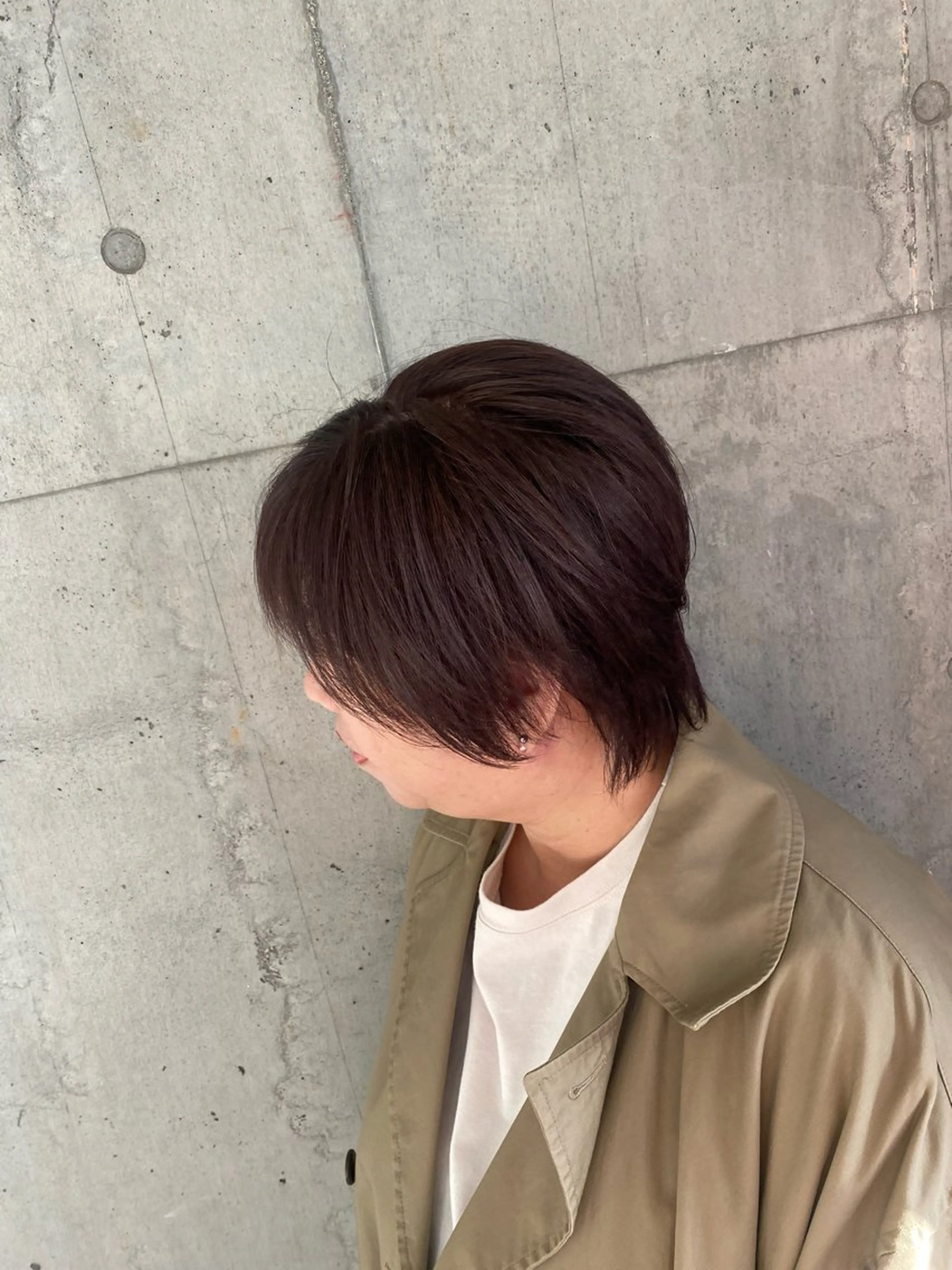 ショート カラー くびれヘア ショートヘア 武富 果音のヘアスタイル