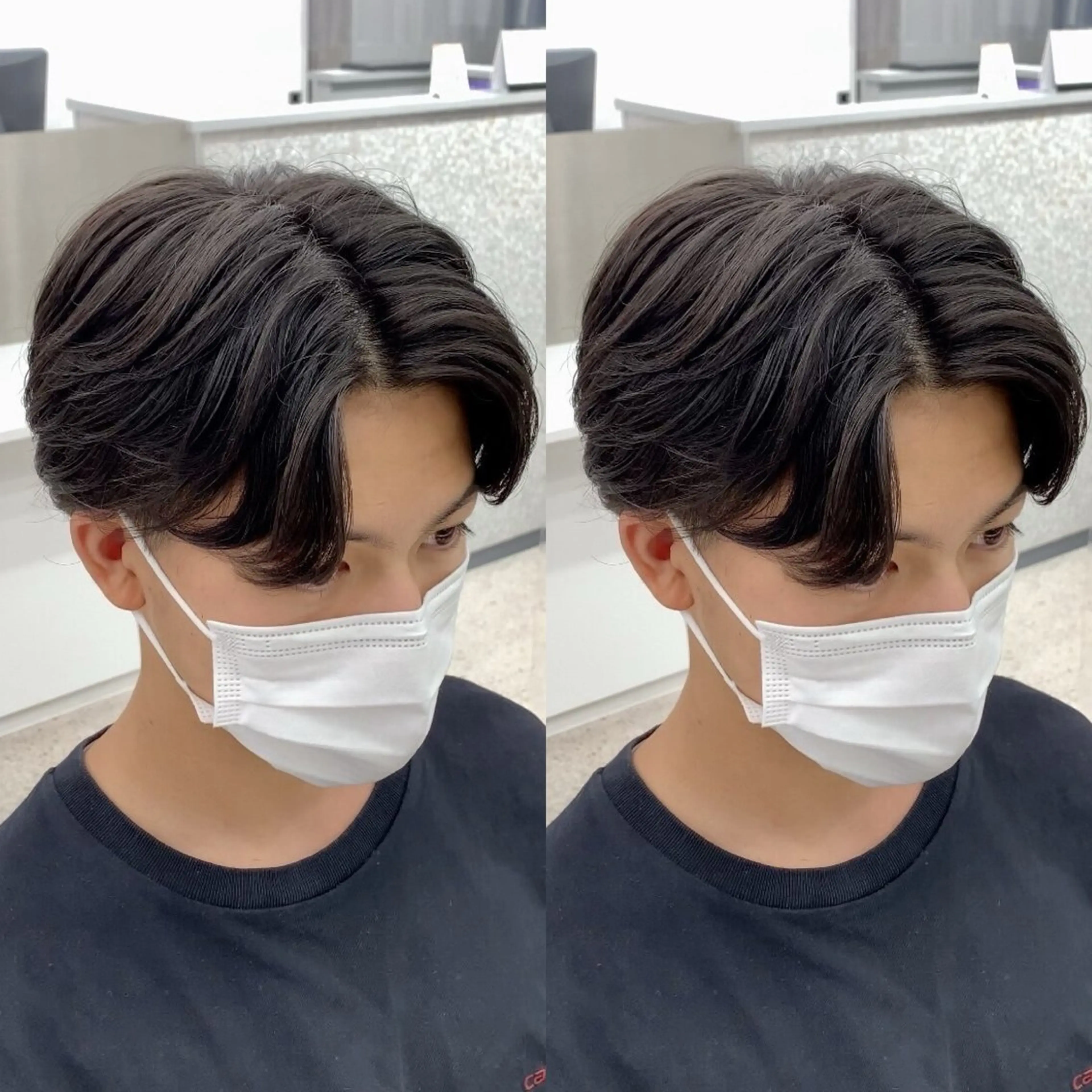 パーマ メンズ カット パーマ メンズスタイリスト/ 髪質改善/居場のヘアスタイル