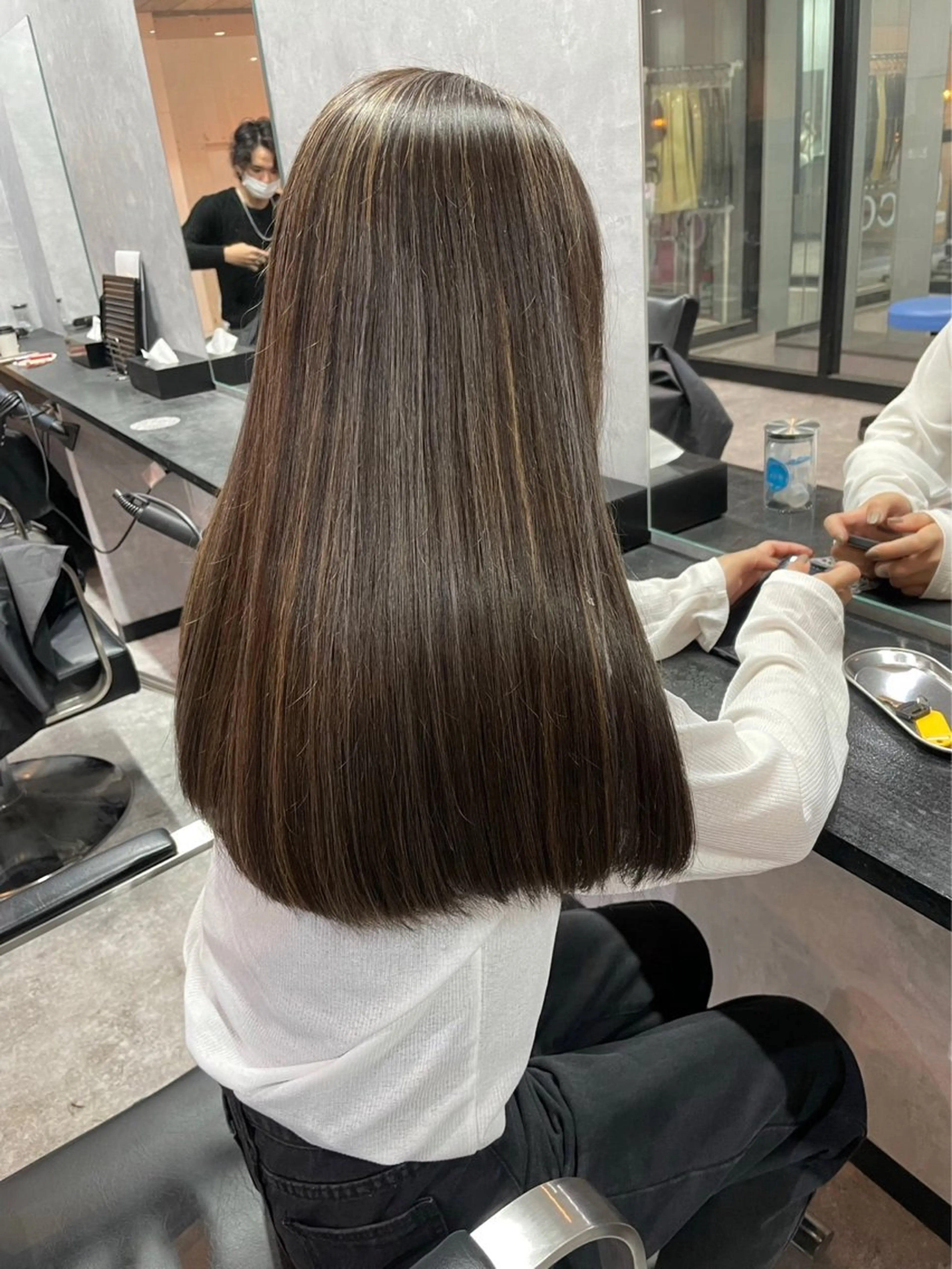 ロング カラー COEUR🌟 山崎 朋也のヘアスタイル