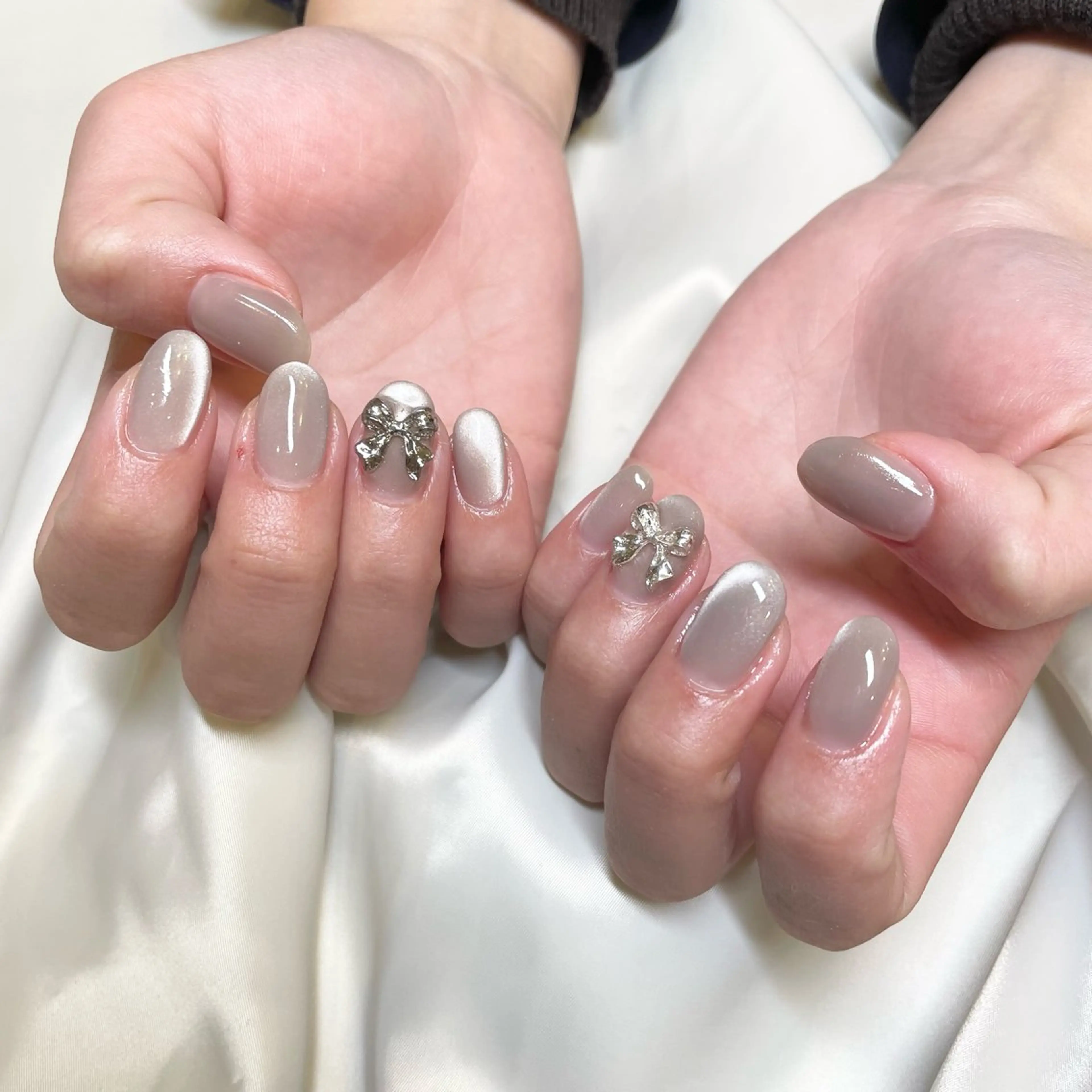 ネイル リボン ui nailのネイルデザイン