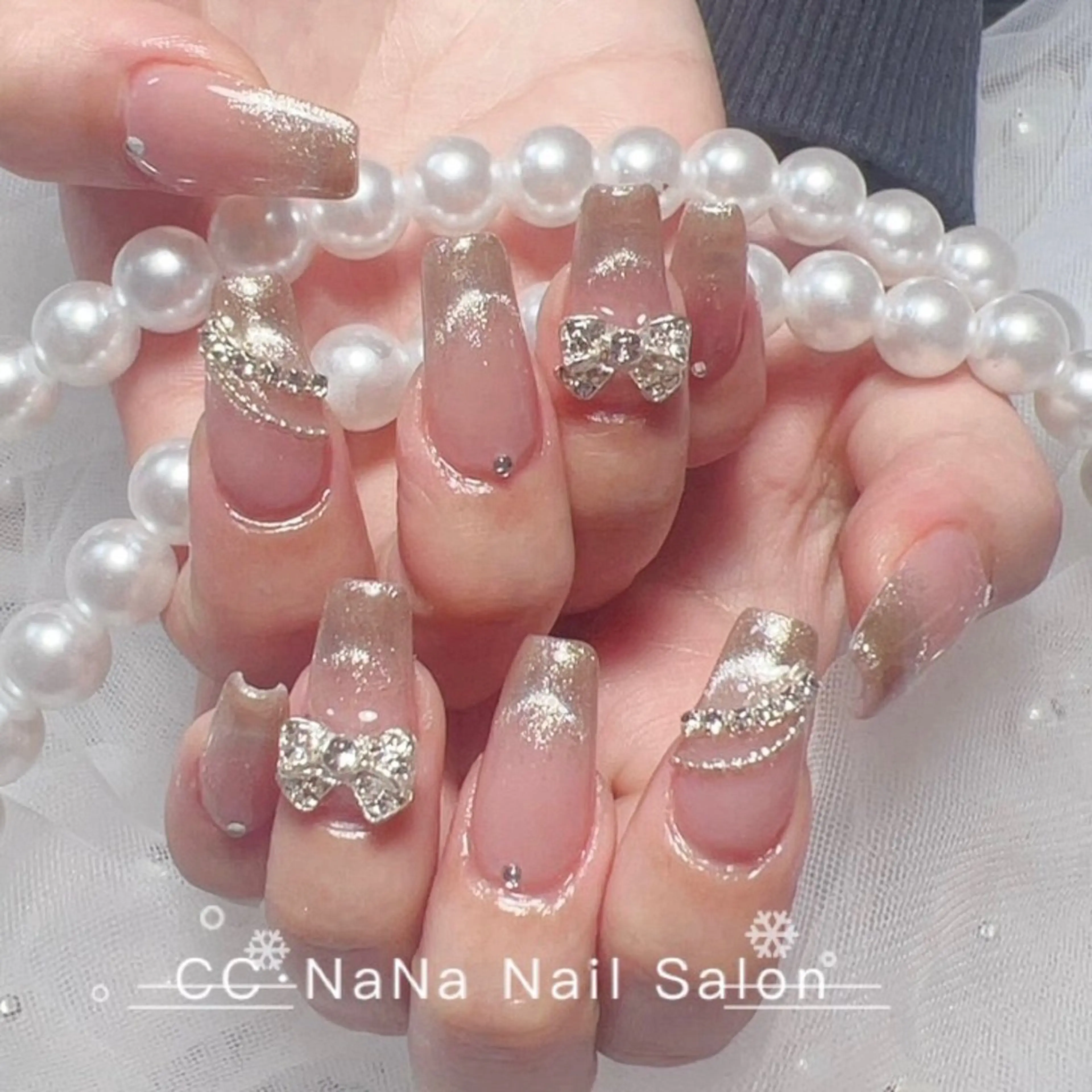 ネイル ハンドネイル 桃井　香り パラジェル取扱店🦋のネイルデザイン