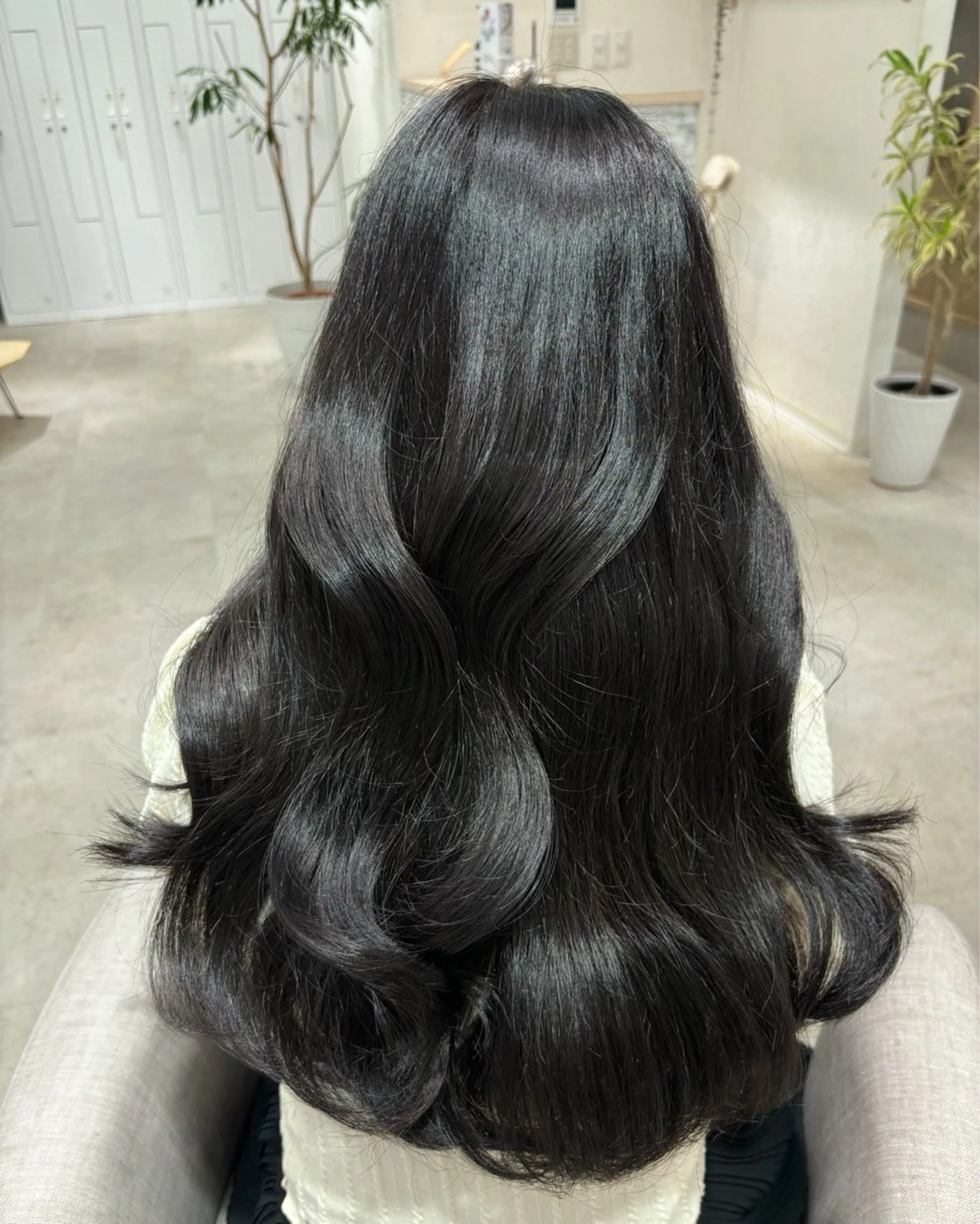 ロング カラー 森山 真衣香のヘアスタイル