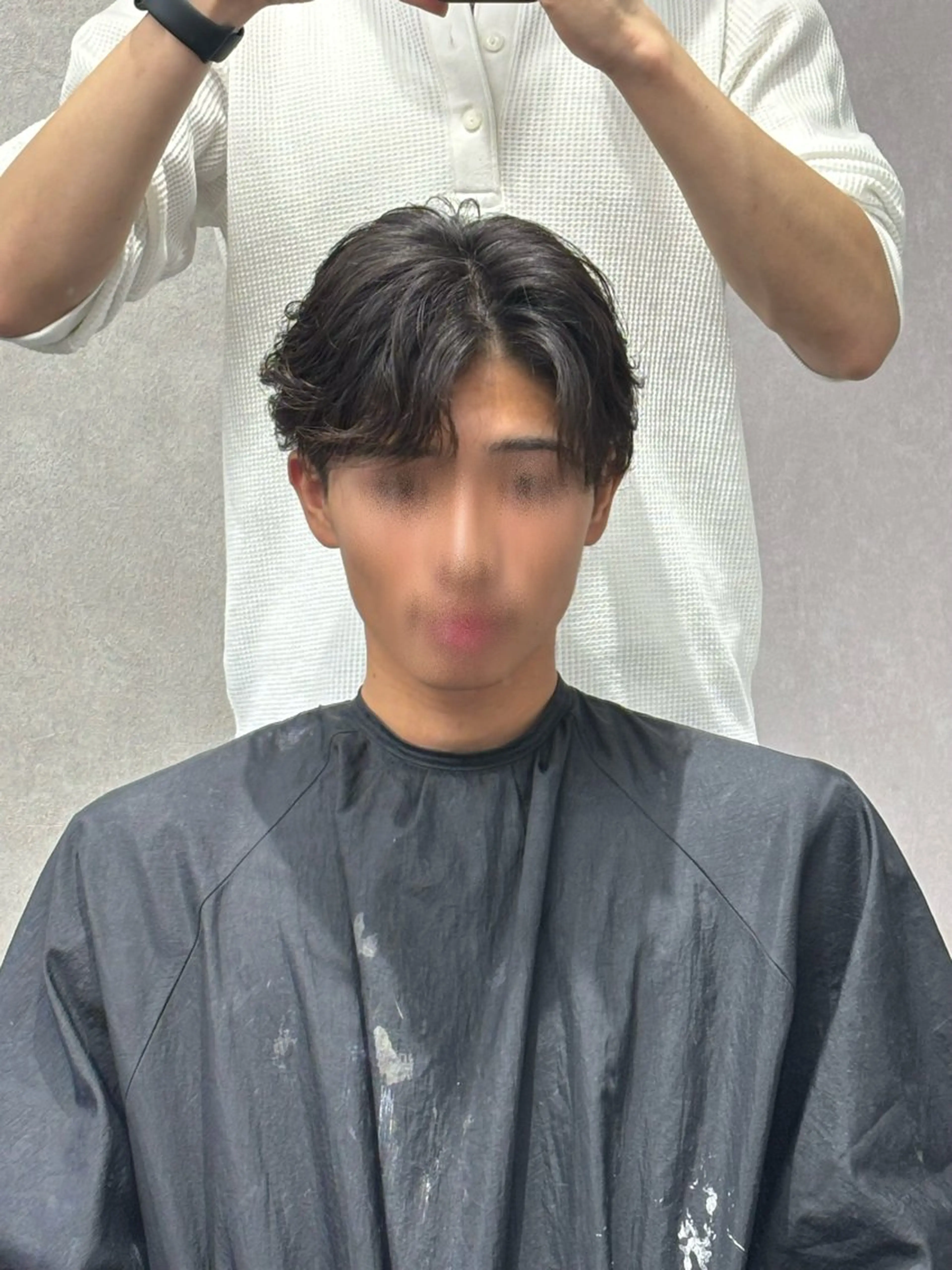 カット+ニュアンスパーマ+トリートメントの写真