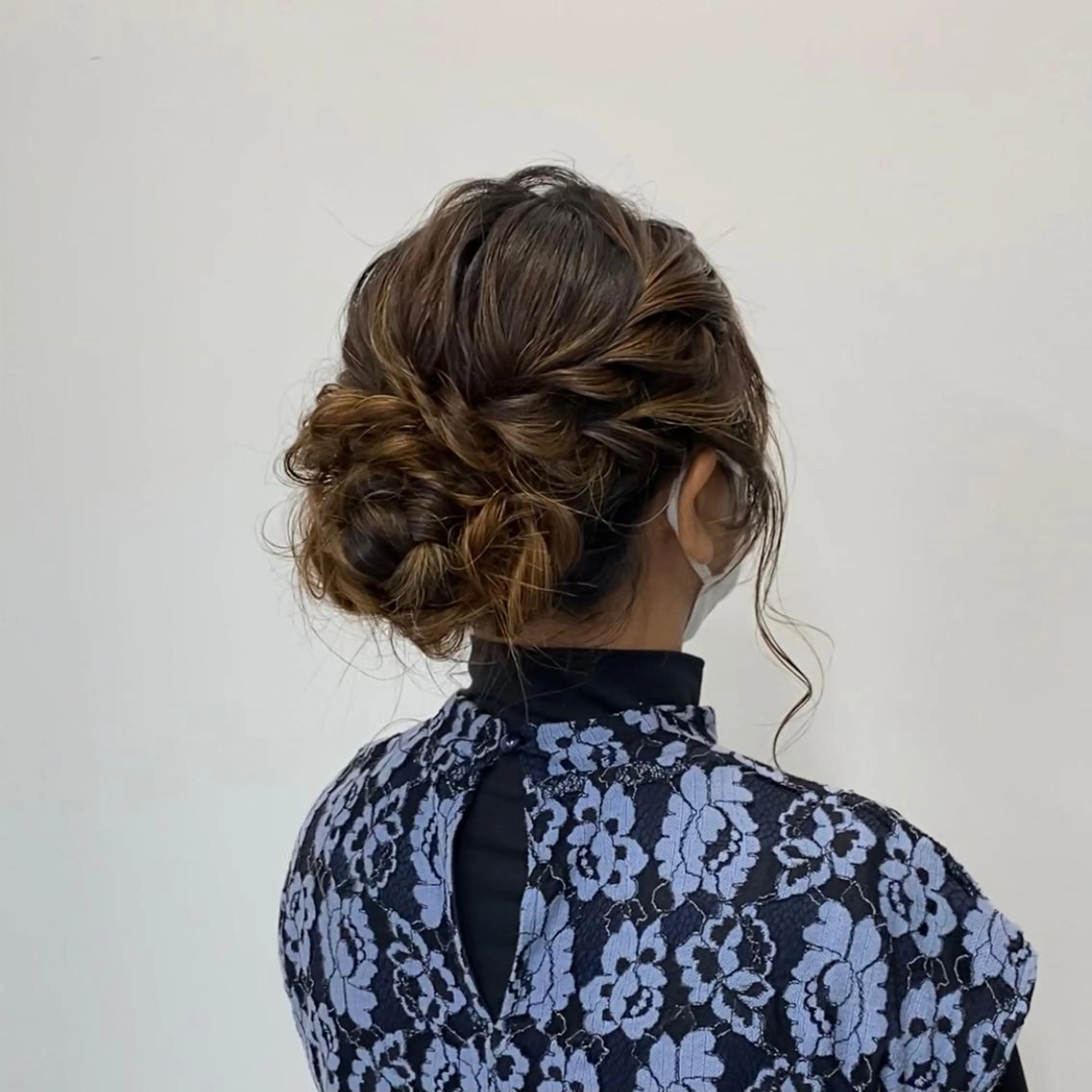 ロング ヘアアレンジ 透明感ワンカラー梅田 ダブルカラー/川上のヘアスタイル