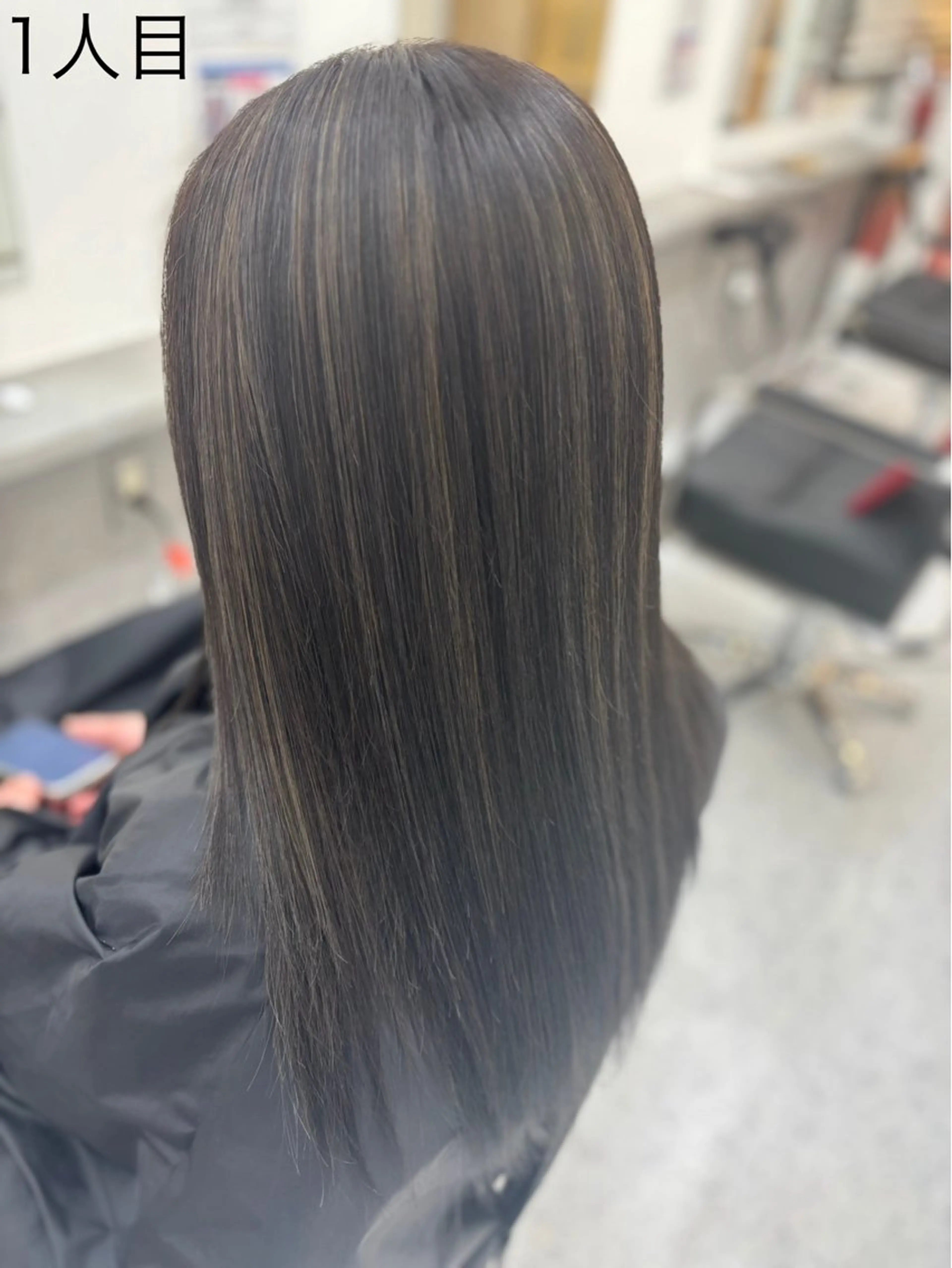 ロング 片山 藍里/ダブルカラー/のヘアスタイル