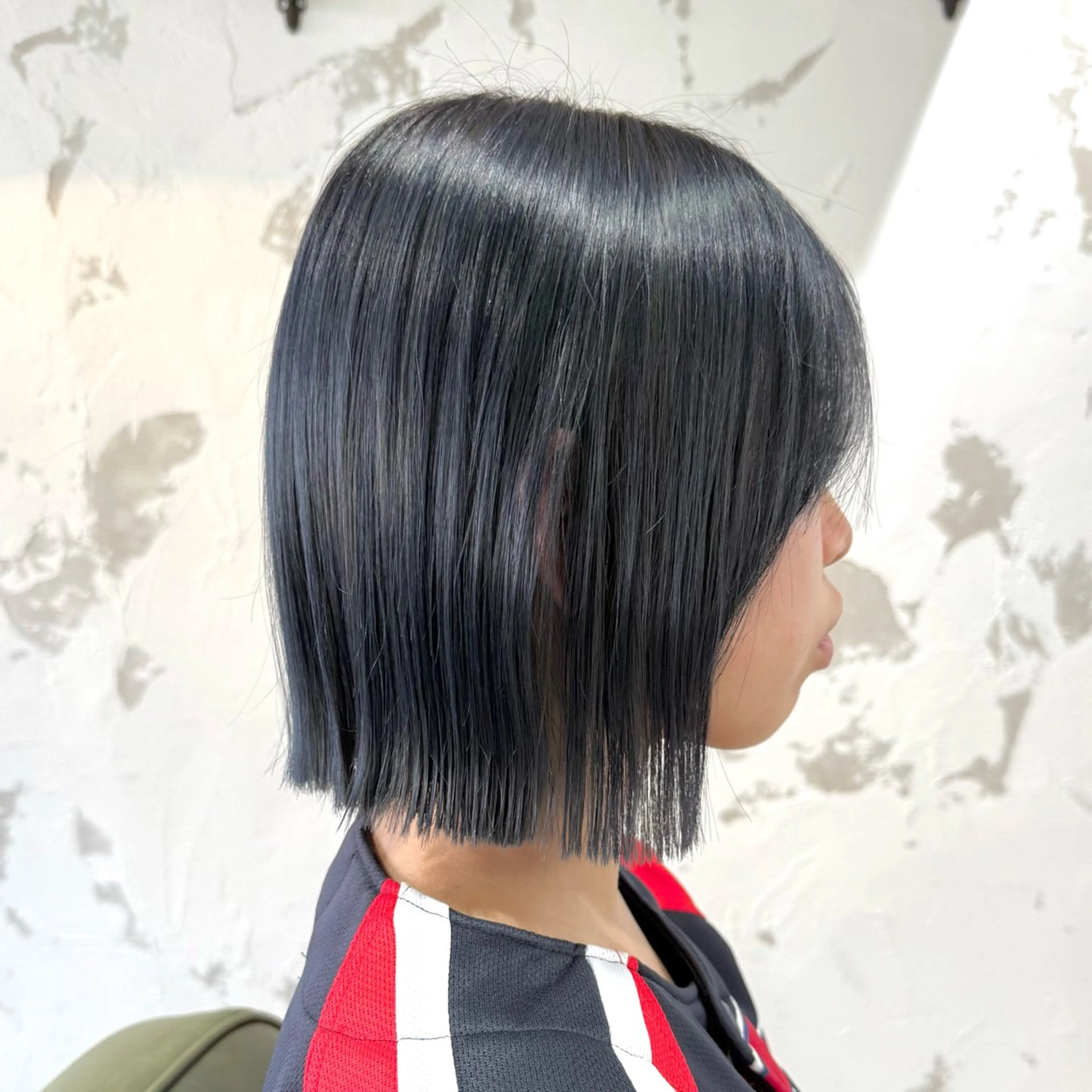 ミディアム カット ヘアカラー トリートメント 似合わせボブ🎀🫧 千葉 優希のヘアスタイル