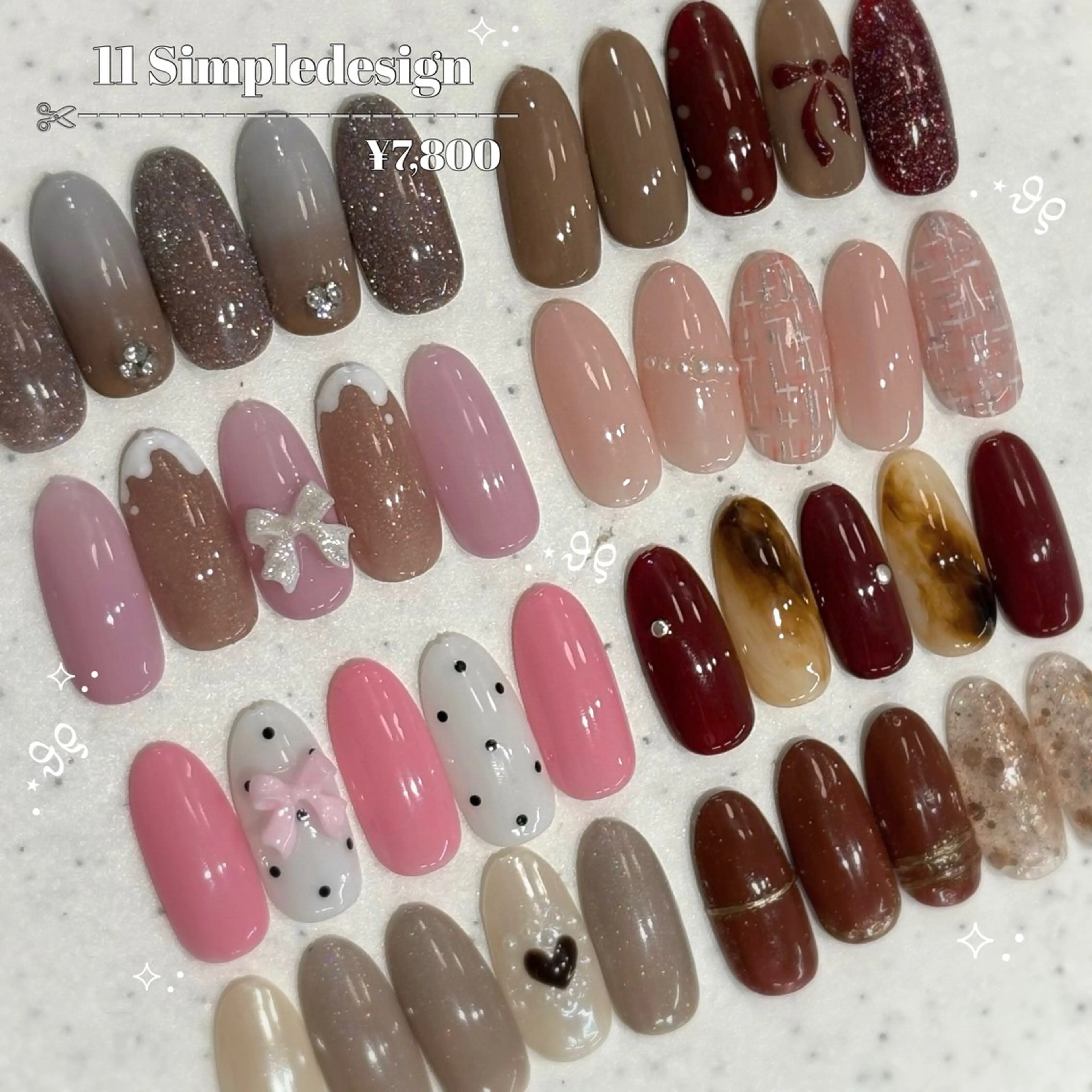 ネイル ジェルネイル ニュアンスネイル ハンドネイル eight横浜🧸 kumabeのネイルデザイン