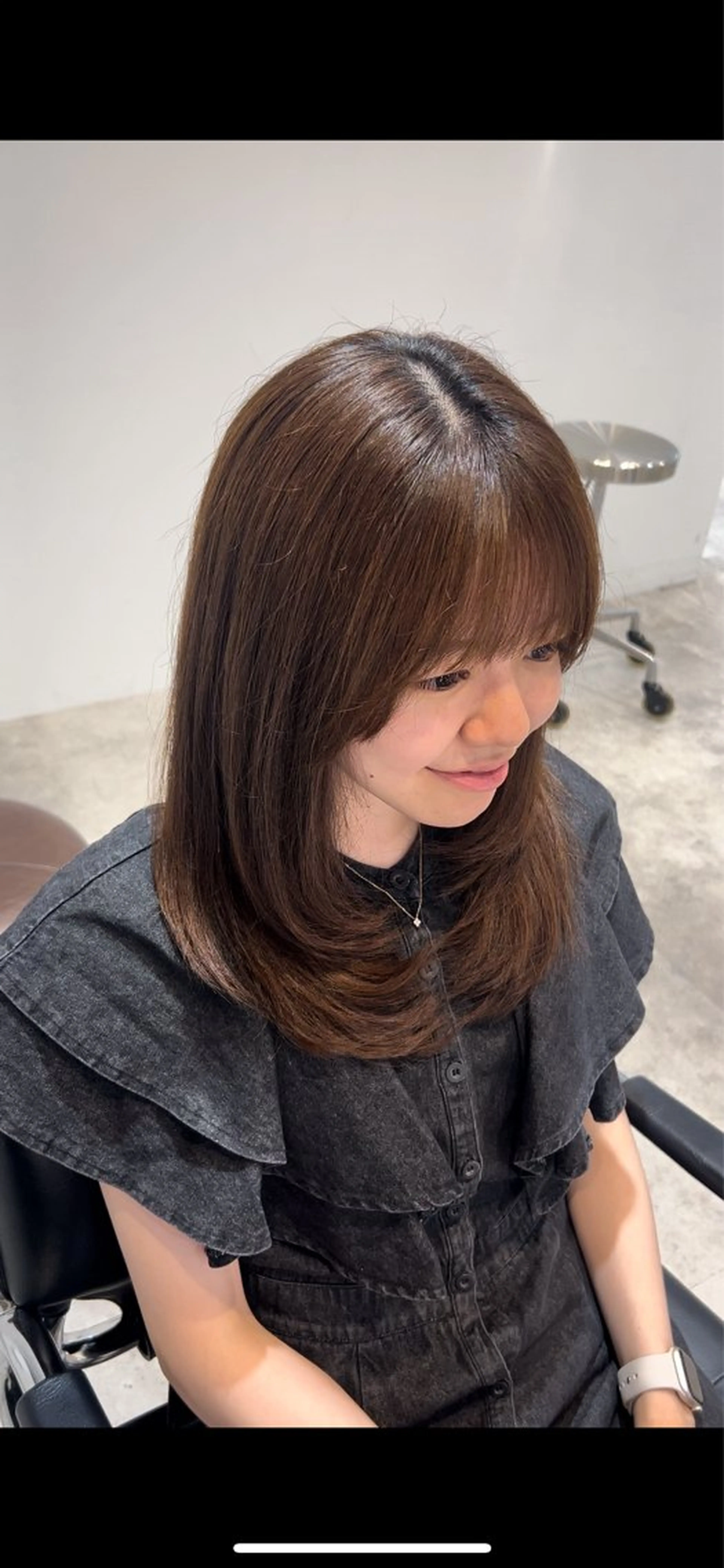 セミロング fifth 安次富　泰雅のヘアスタイル